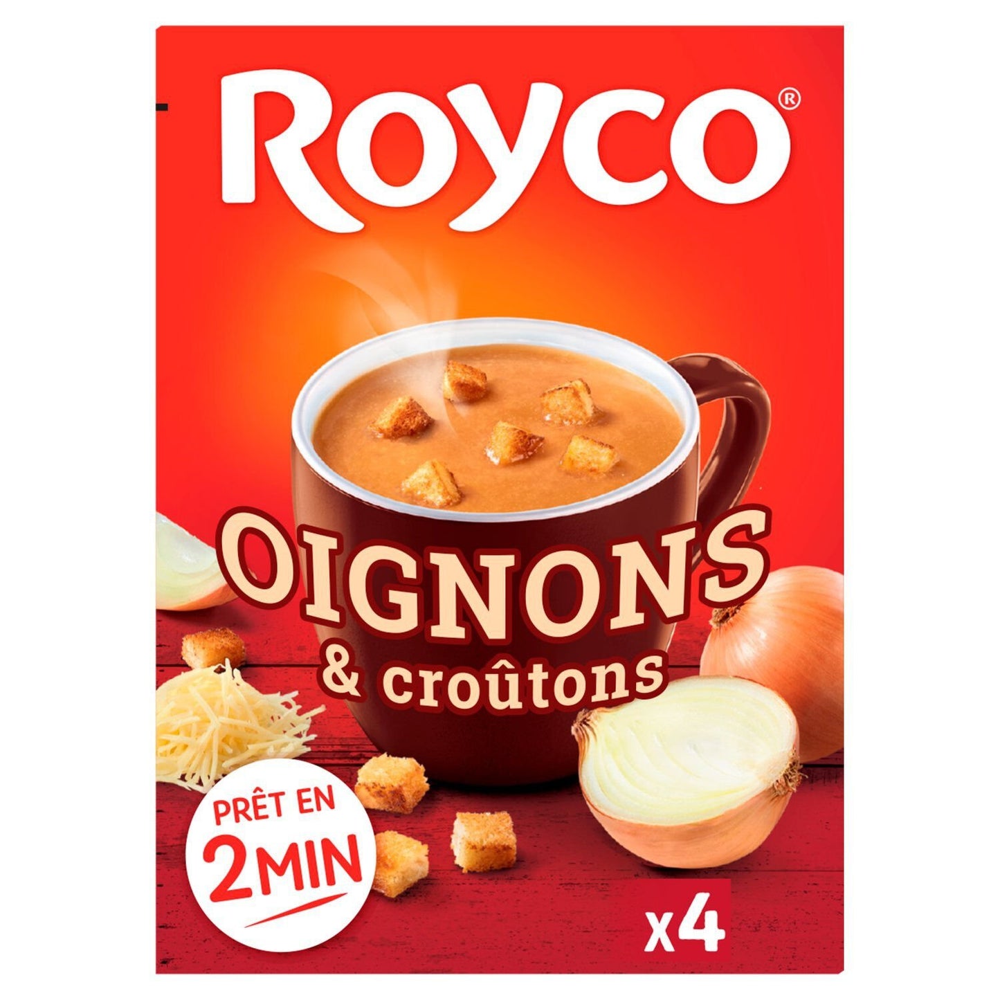 Royco dehydrated soup onions croutons 62g -g72