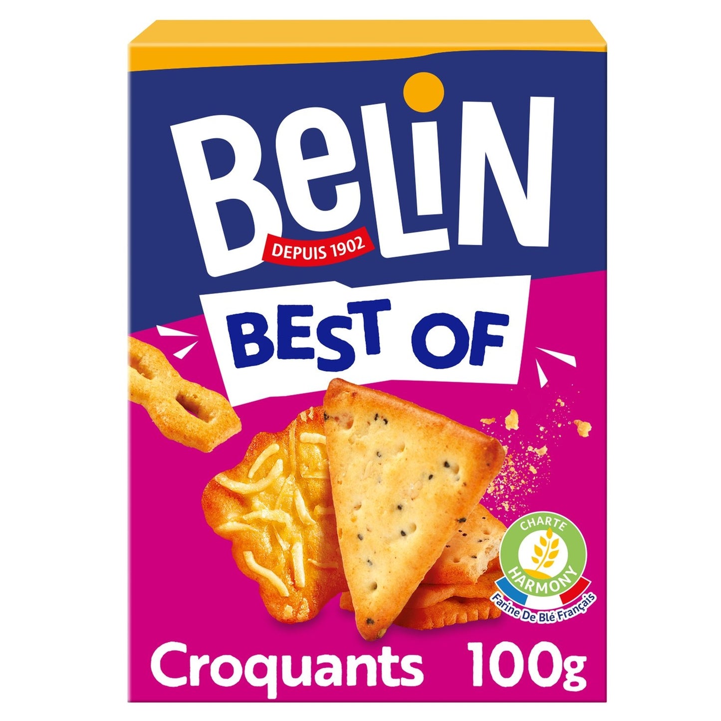 BELIN Crackers croquants Best Of 100g -CH