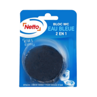 NETTO Bloc Rond Eau Bleu x1 55g -Z22