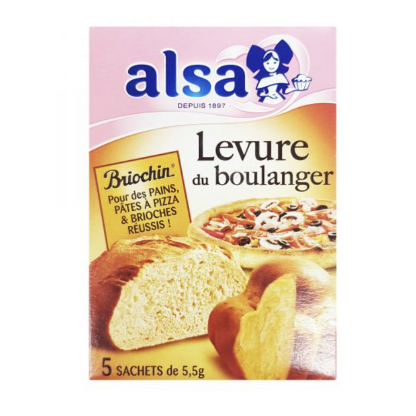 ALSA Levure Boulangère Briochin 27.5g -E112