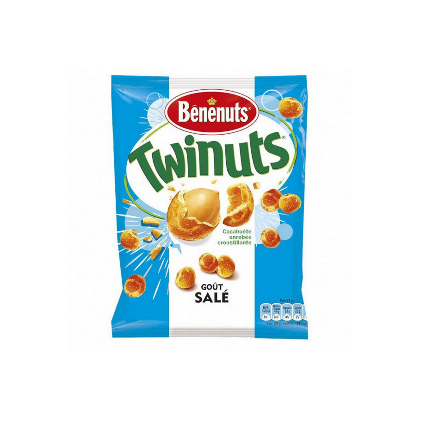 BENENUTS Twinuts goût Salé 150g -H53