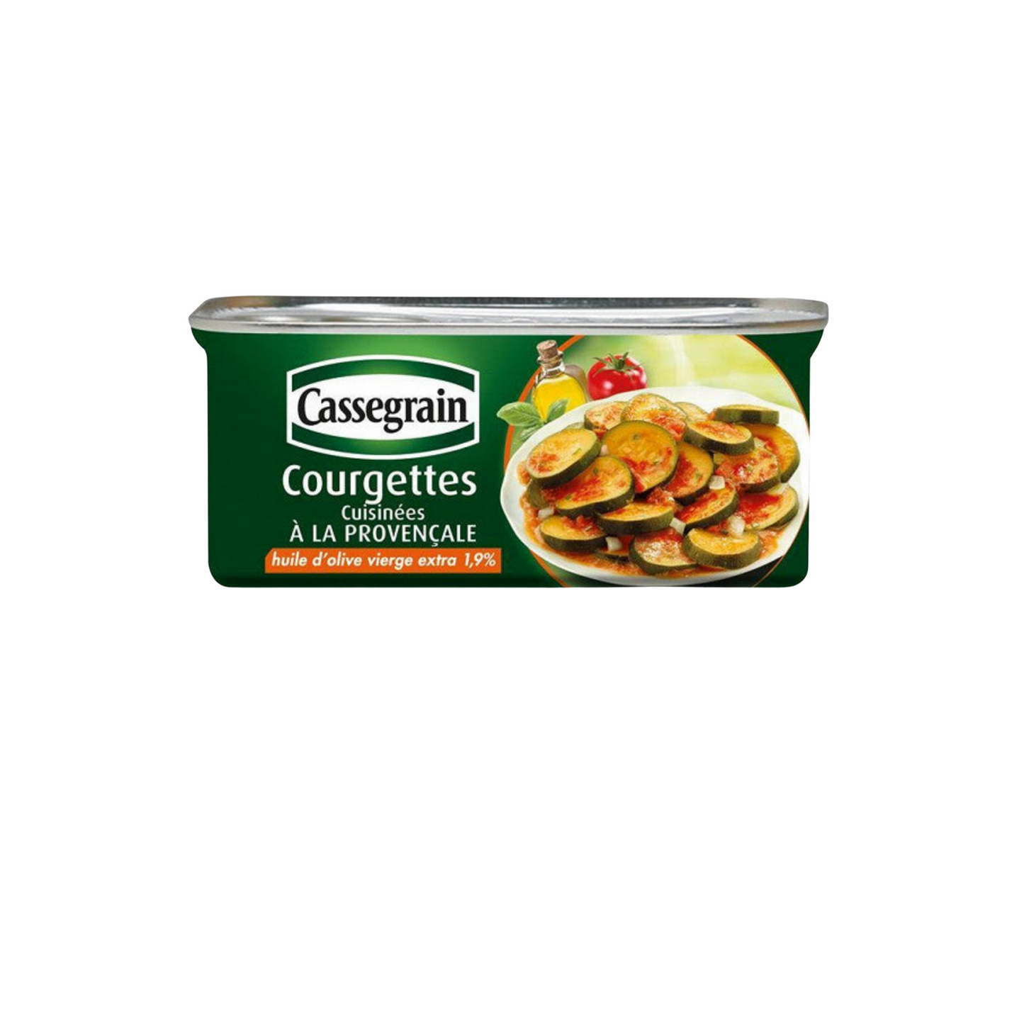 CASSEGRAIN Courgettes Cuisinées À La Provençale 185g -I61
