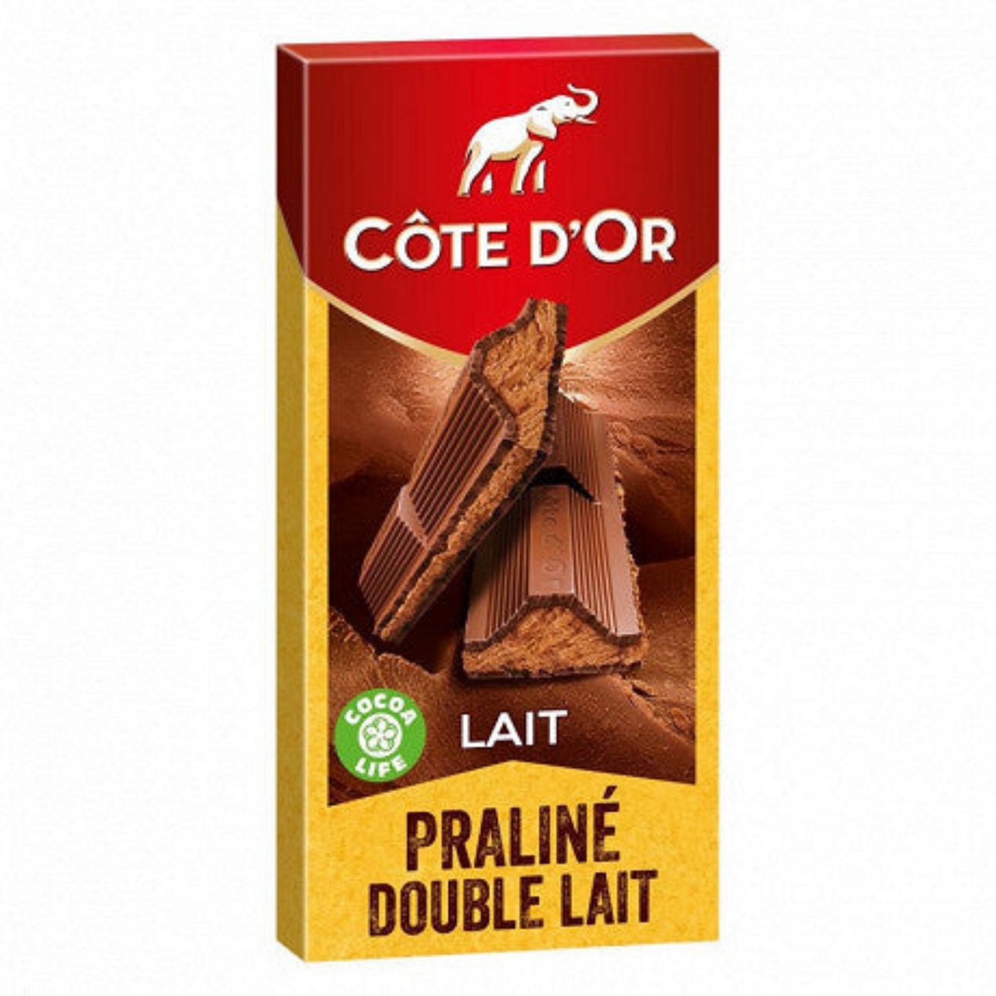 COTE D'OR Praliné Fondant double Lait 200g -B52