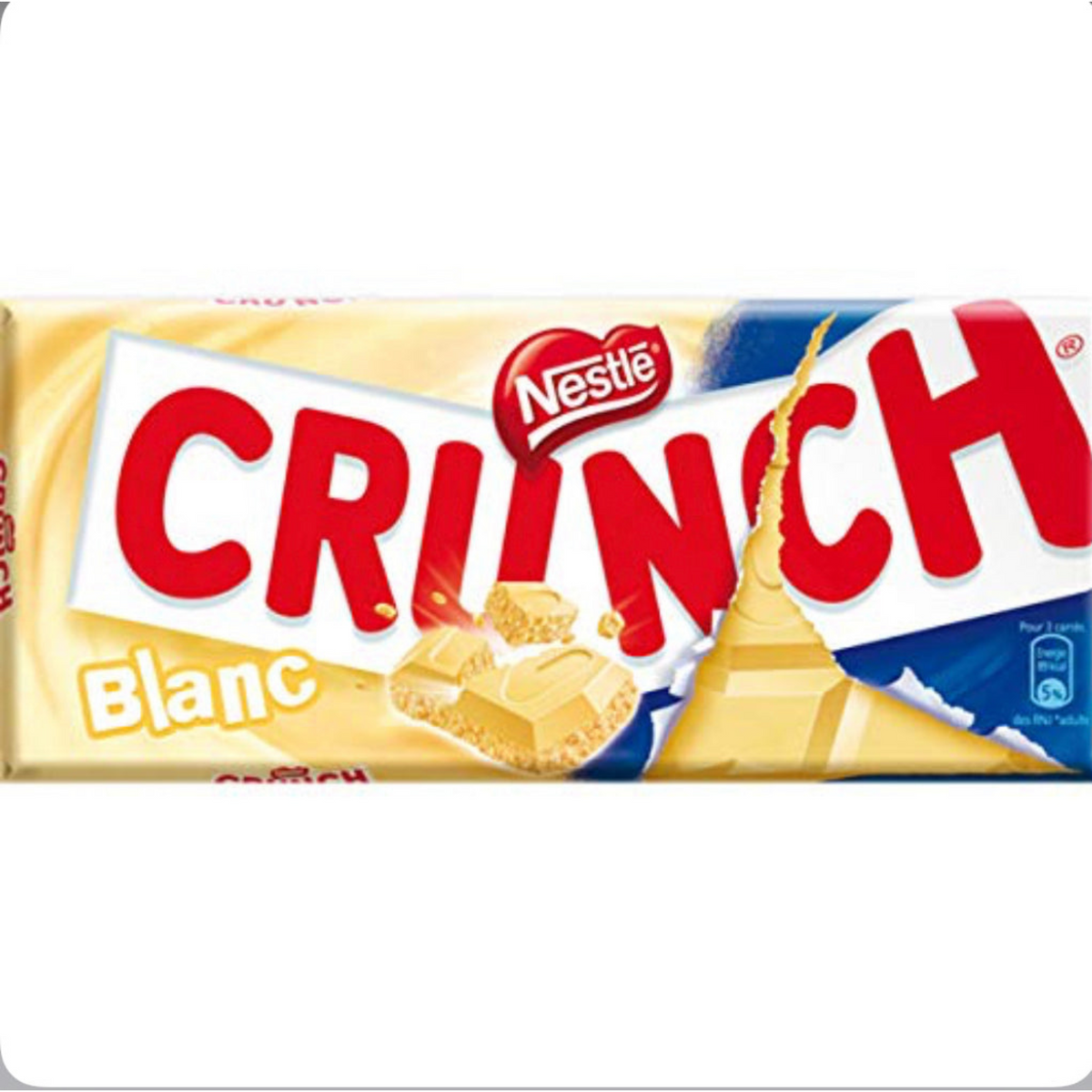 CRUNCH blanc 100g — Épicerie française Montréal | Euro-Market