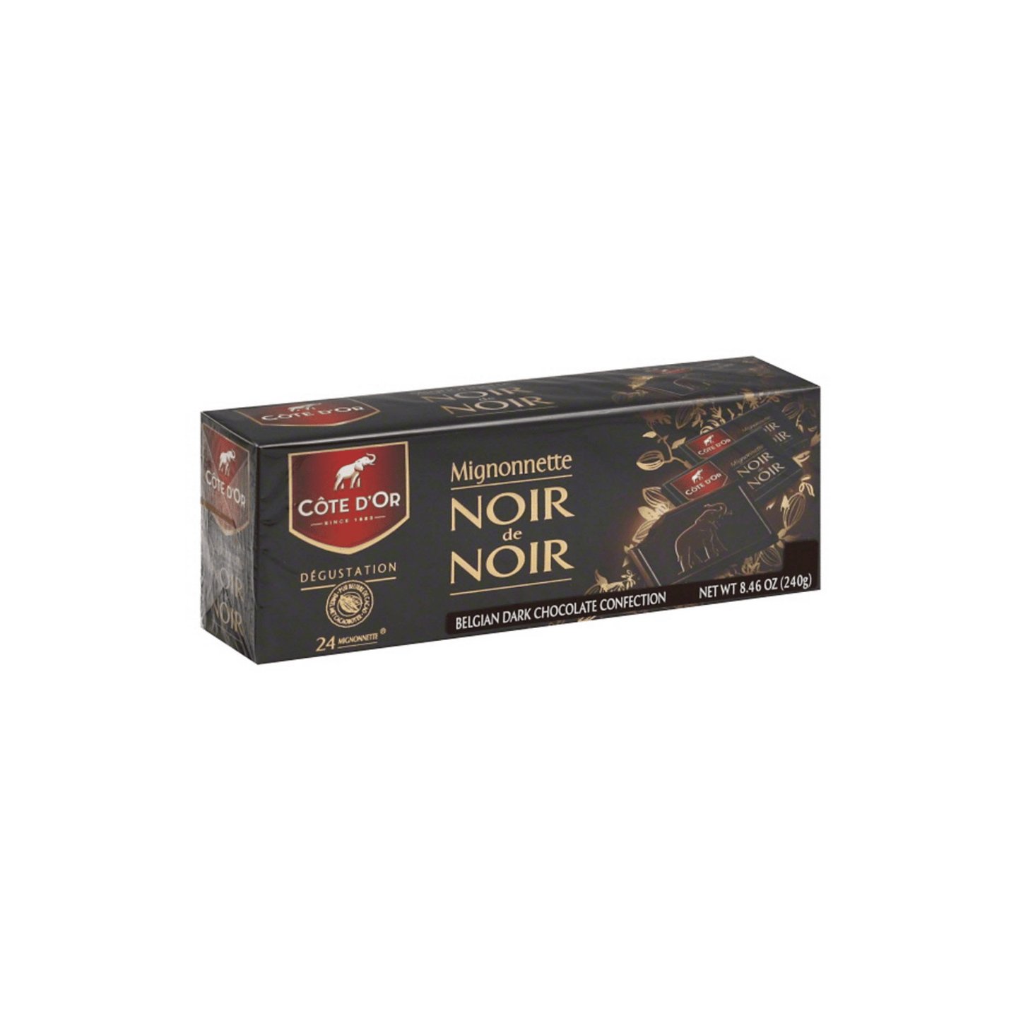 CÔTE d'Or Mignonettes Noir de Noir 24x10g — Épicerie française Montréal | Euro-Market