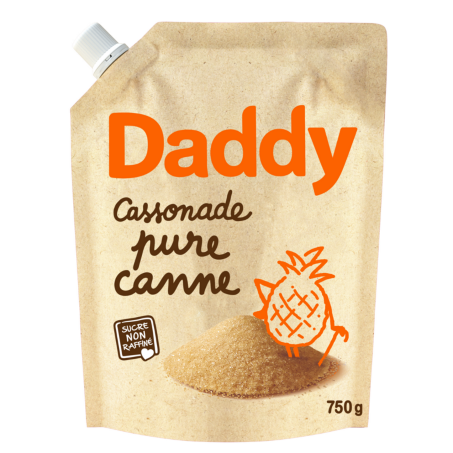 DADDY Cassonade pure canne 750g -E34