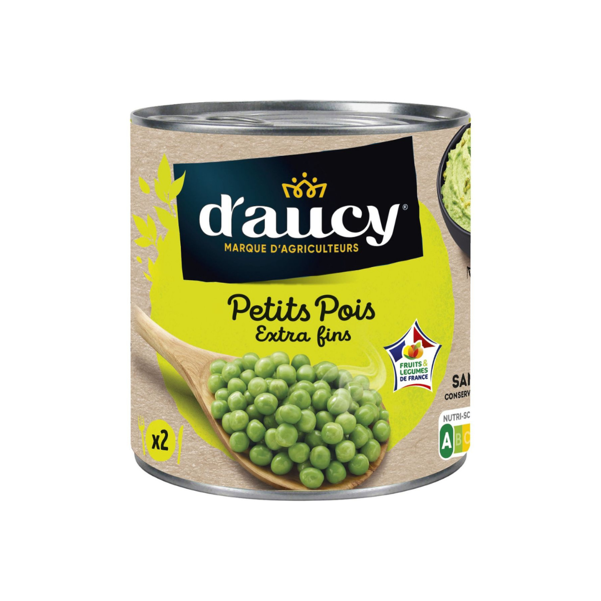 DAUCY Pois Extra Fins 280g -I13