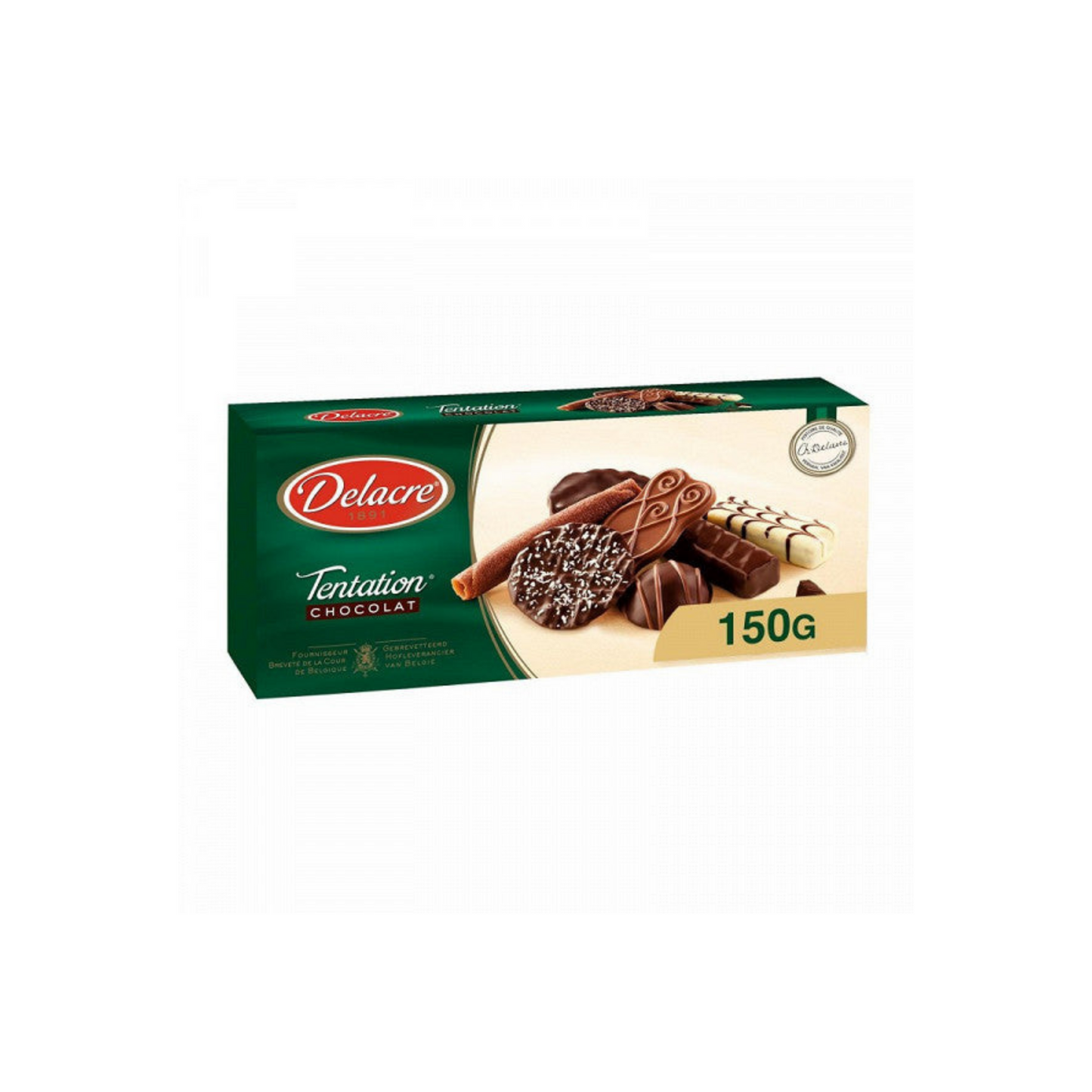 DELACRE Biscuits tentation 150g -A122