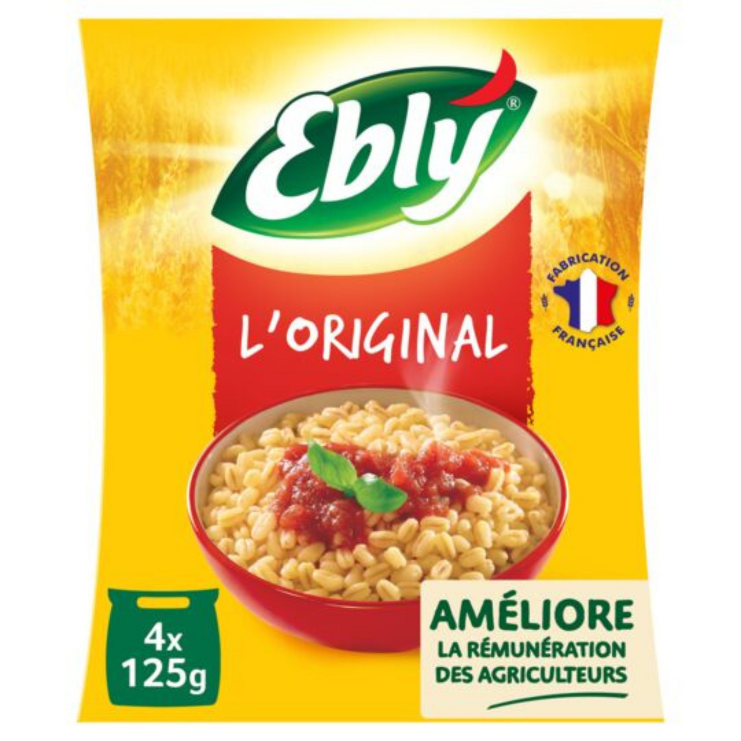 EBLY Blé Nature Tendrissimo 4x125g -G71/70