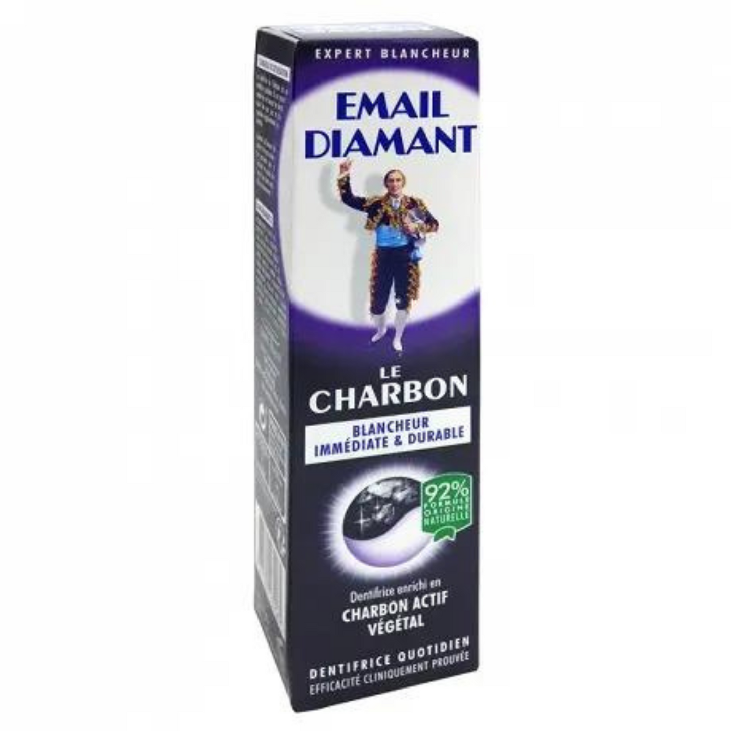 EMAIL DIAMANT Dentifrice le charbon 75g -J53