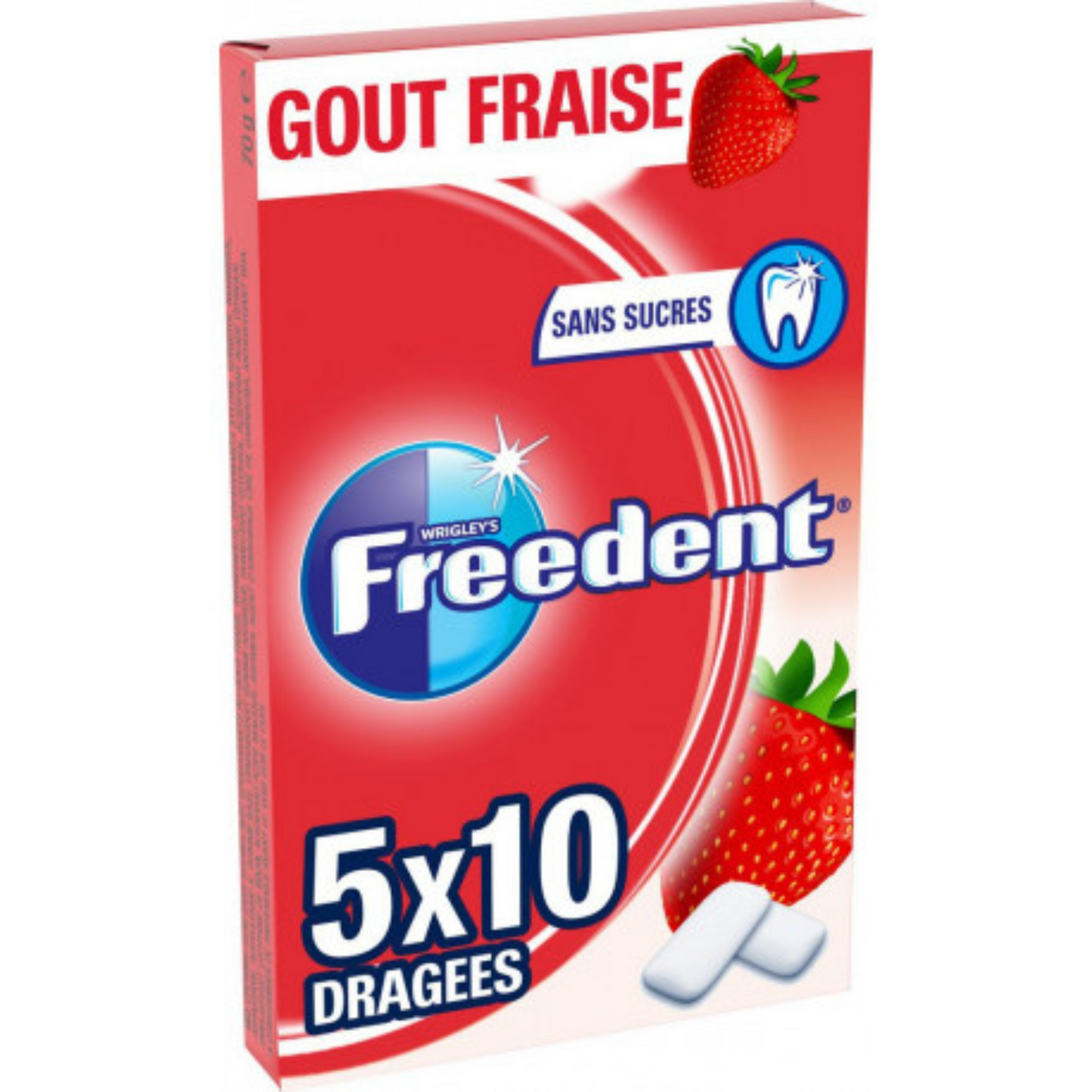 Freedent Fresh Strawberry without sugar 70G -B61