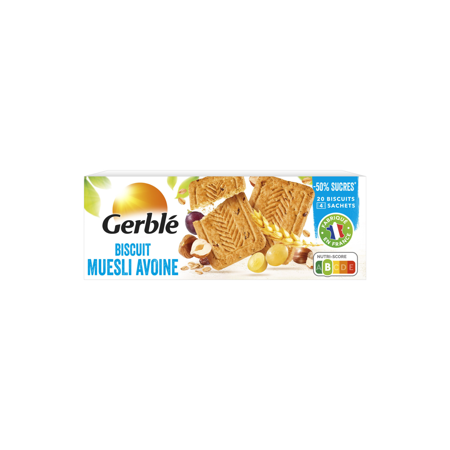 GERBLE Biscuits Muesli Avoine 290g — Épicerie française Montréal | Euro-Market