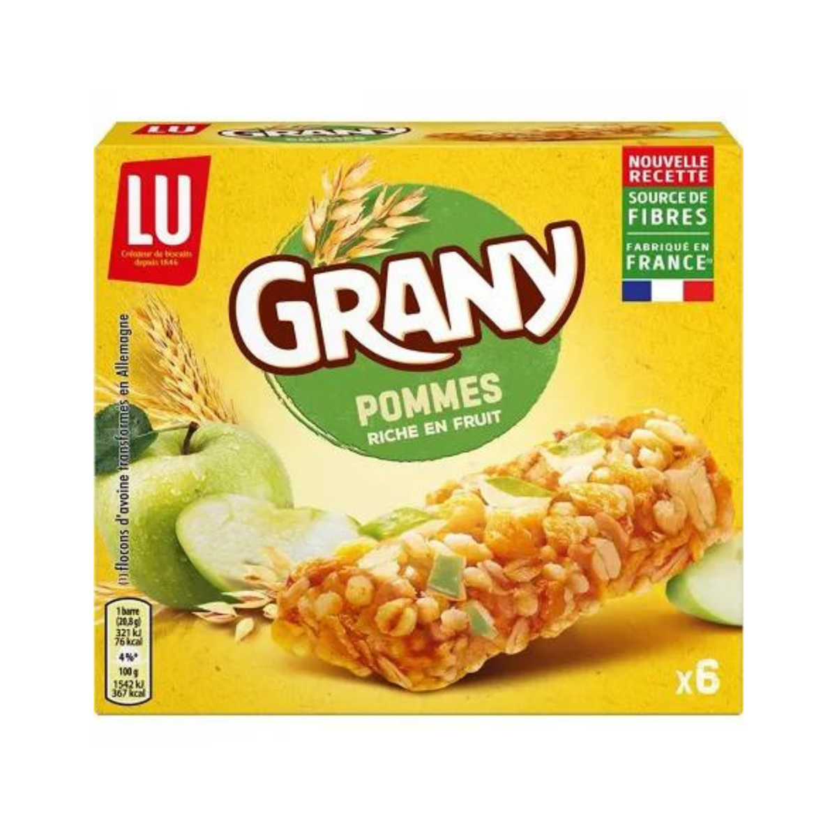 Grany Cereals and green apples 125g -d91