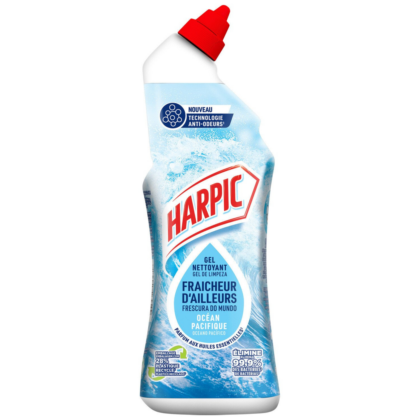 Harpic Gel Wc Freshness Besides, Pacific Ocean 750ml -K20