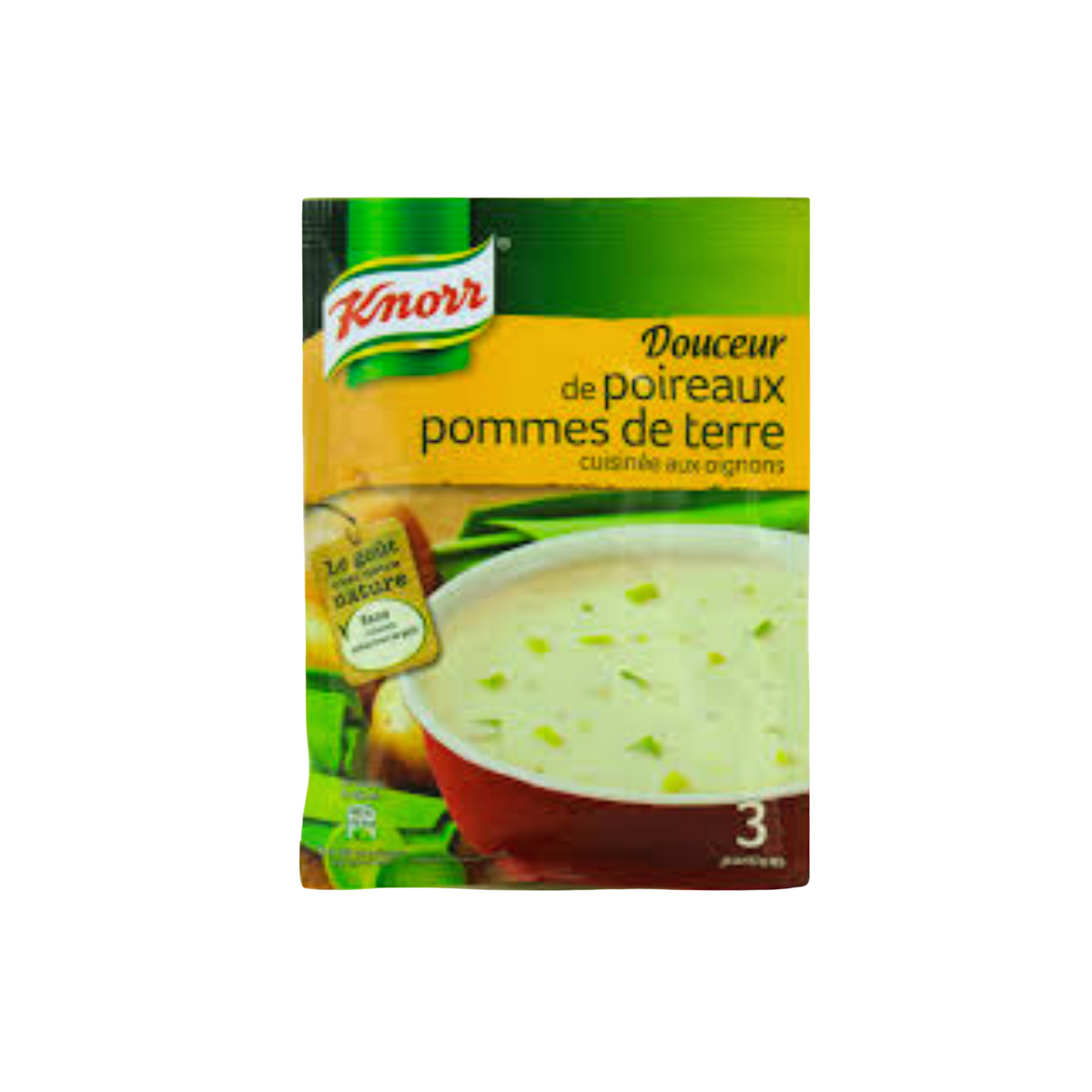 KNORR Soupe déshydratée poireaux pommes de terre 80g — Épicerie française Montréal | Euro-Market