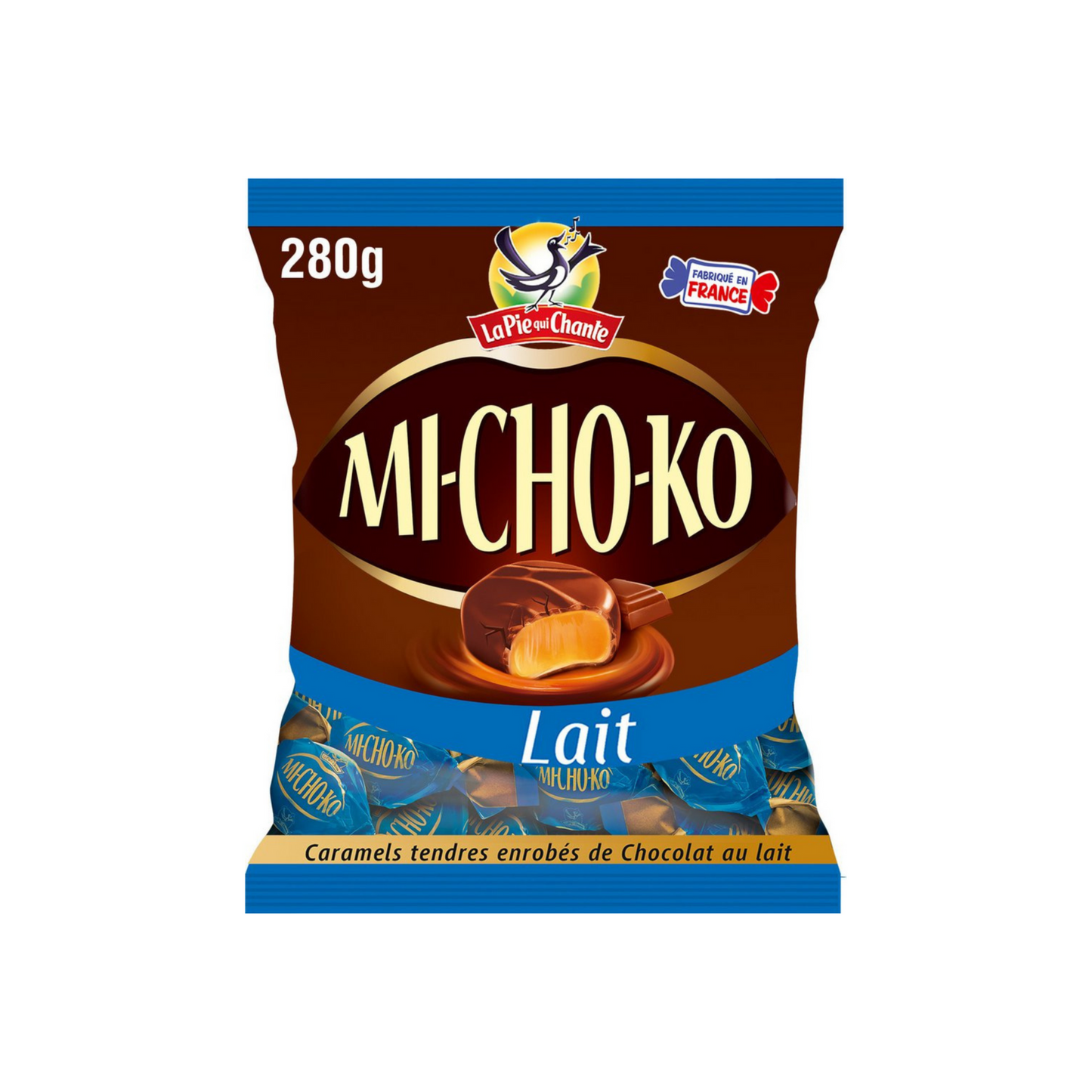 LA PIE QUI CHANTE Michoko au chocolat au lait 280g -B120