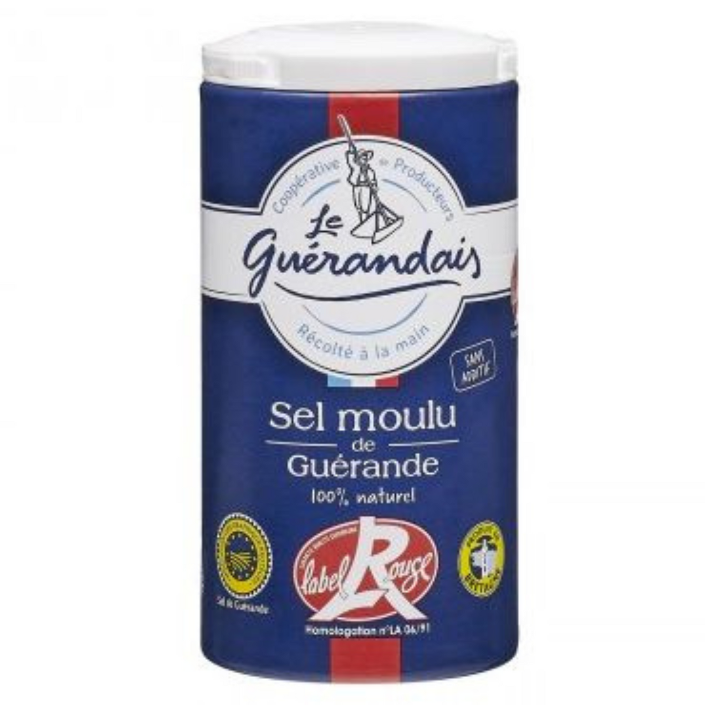 Le Guerandais Sel Marin de Guérande Rouge Rouge 125 g -F124