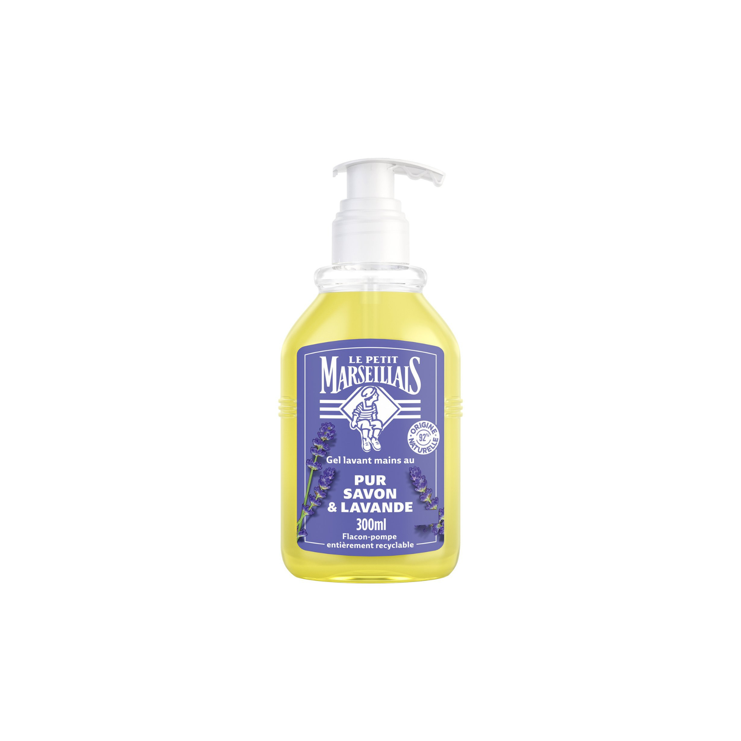 LE PETIT MARSEILLAIS Gel Lavant Mains Au Pur Savon & Lavande 300ml -J62