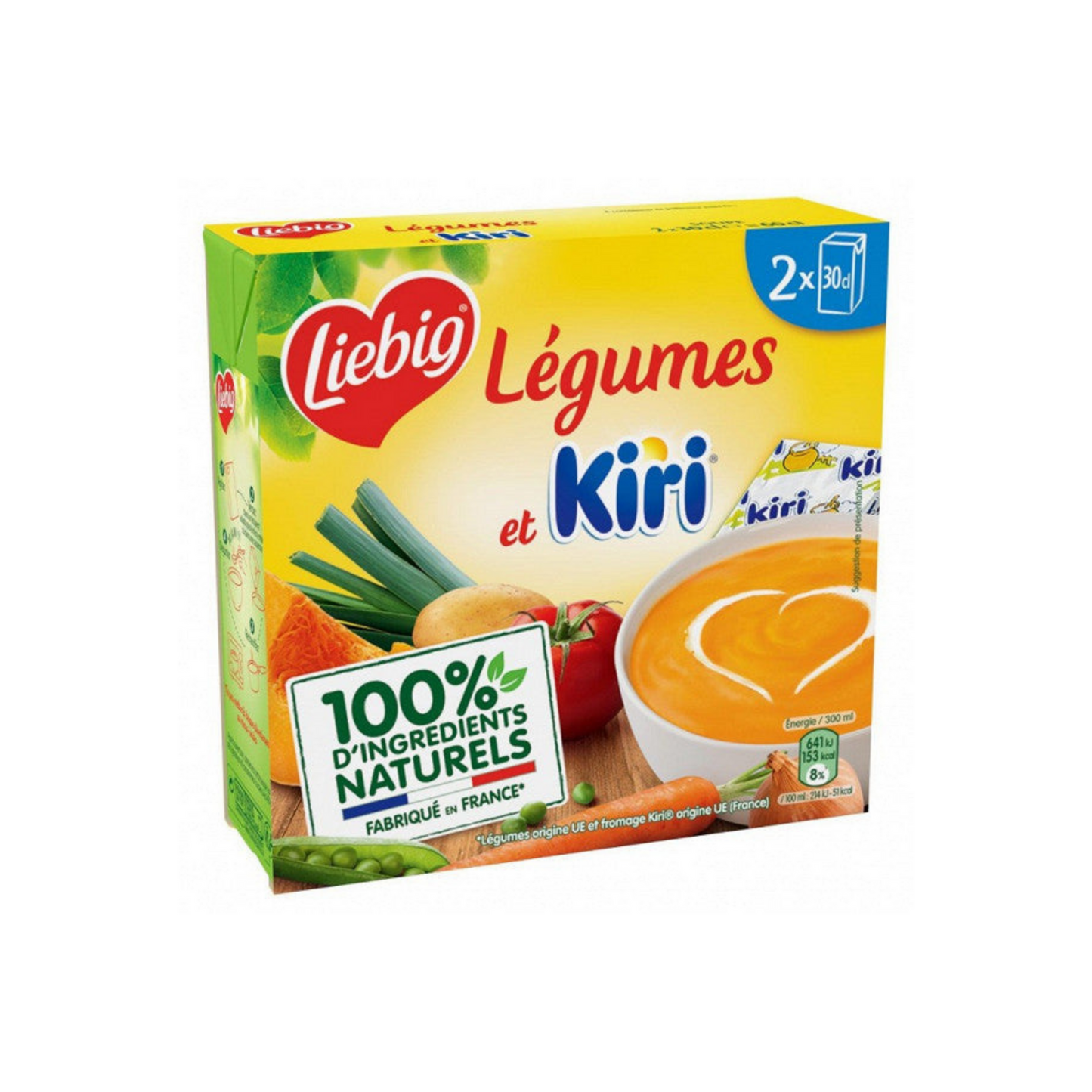 LIEBIG Sweet Pleasures Vegetables and Kiri 2x30cl -G22