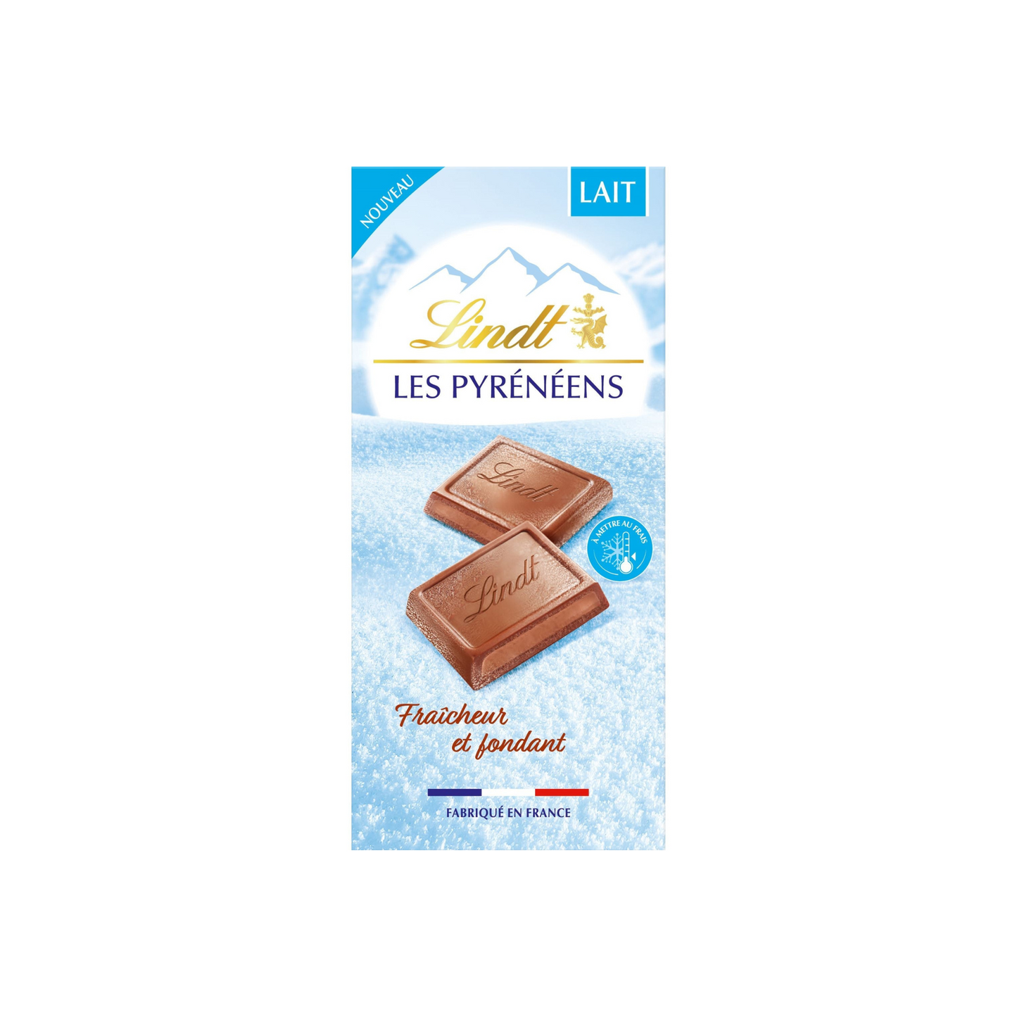 Lindt Tablet Les Pyrénées Milit 150g -B51