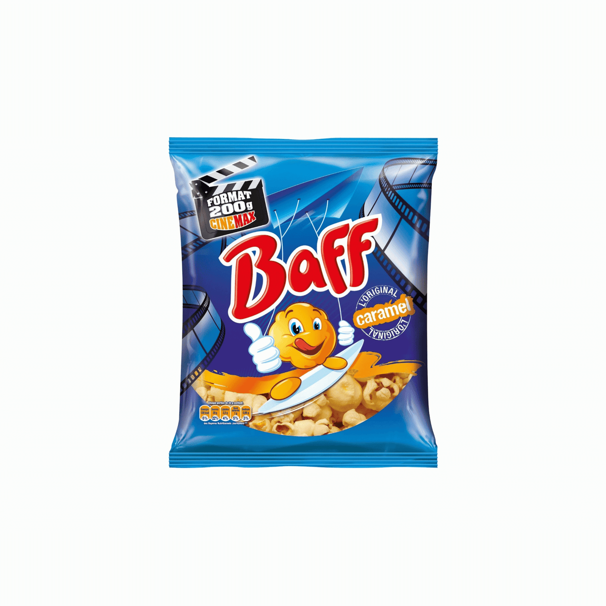 LORENZ Baff pop corn l'original au caramel 100g -CH