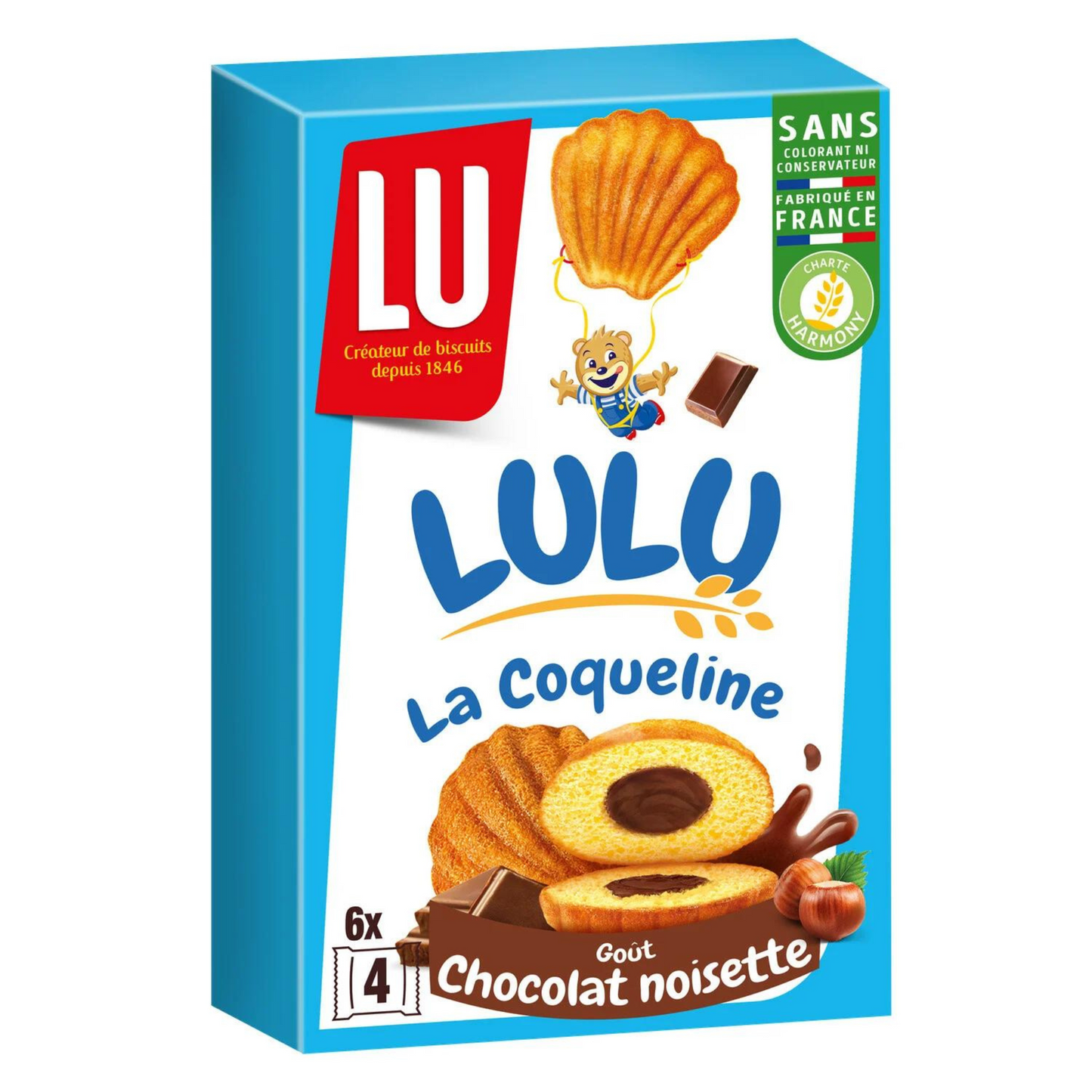 LU Coqueline chocolat 165g -A113/100