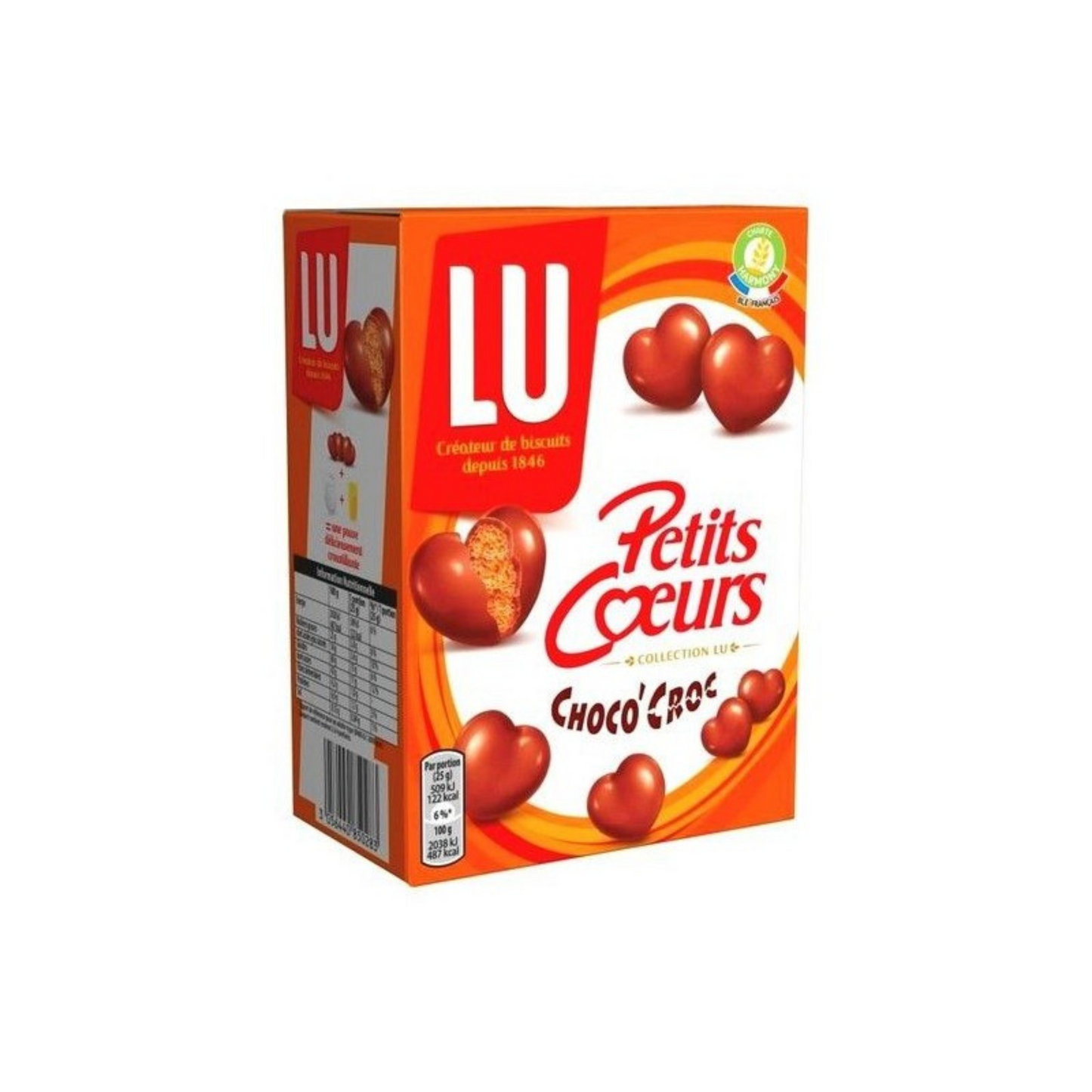 LU Petit Coeur Chococroc 90g -A64