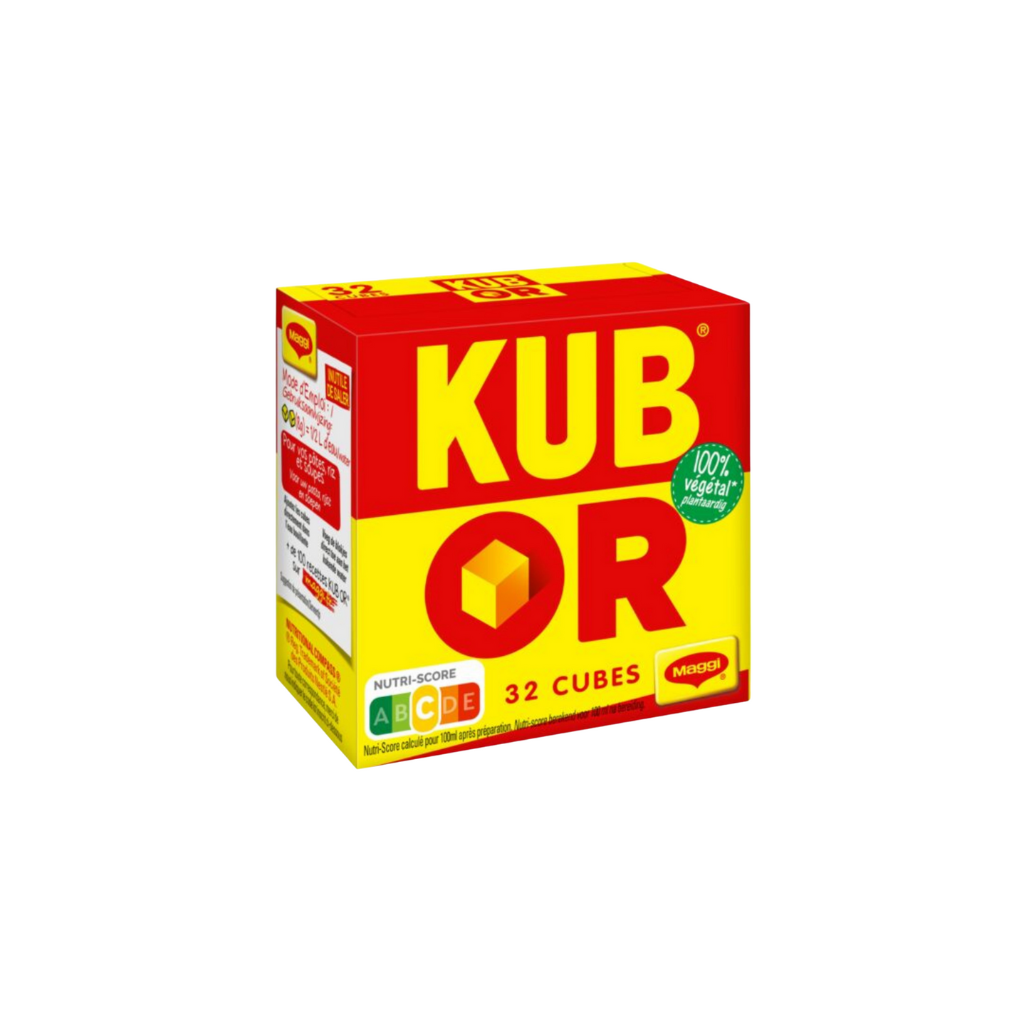 MAGGI Kub or bouillon en cubes l'original 128g -E22