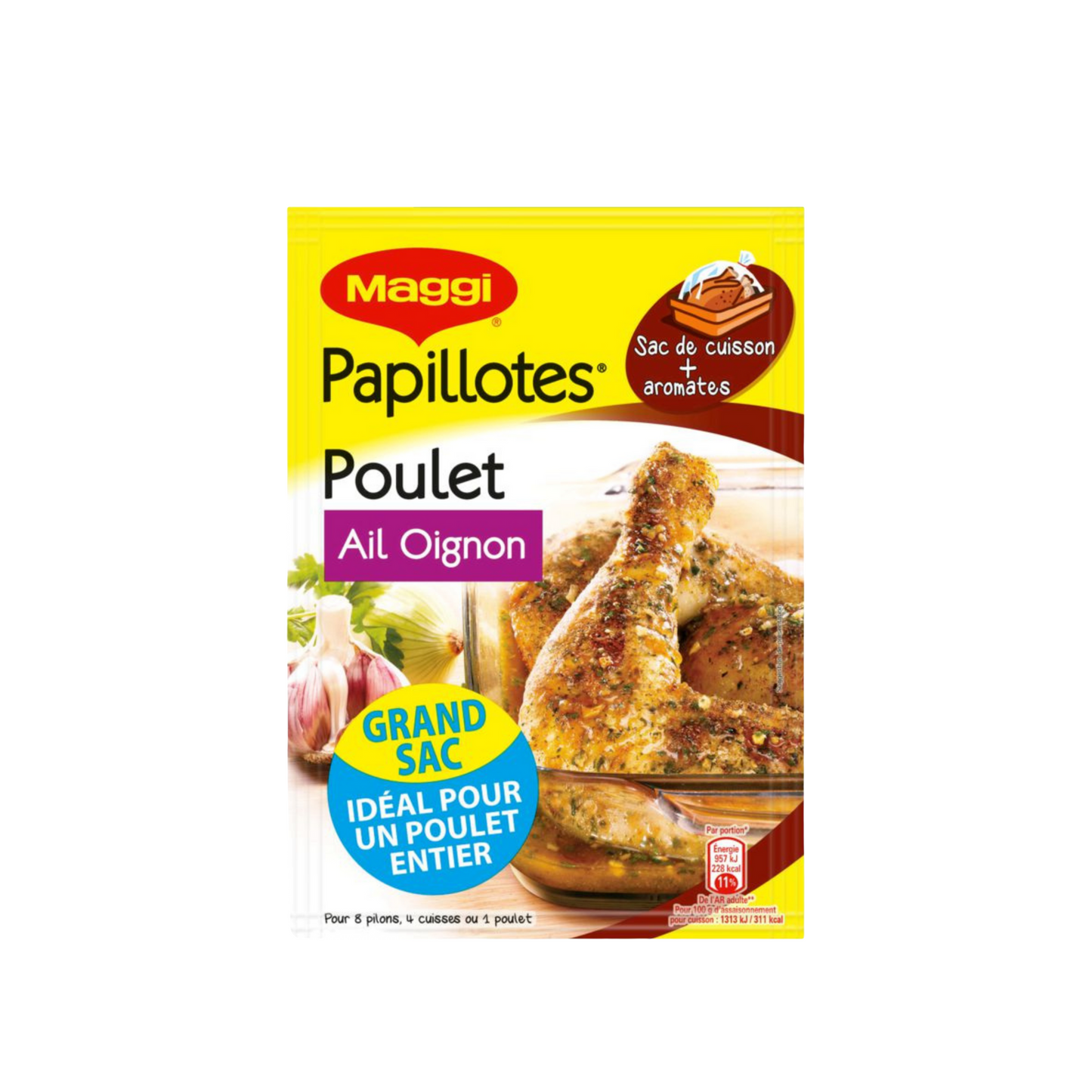 MAGGI Papillote poulet ail/oignon 36g -G42