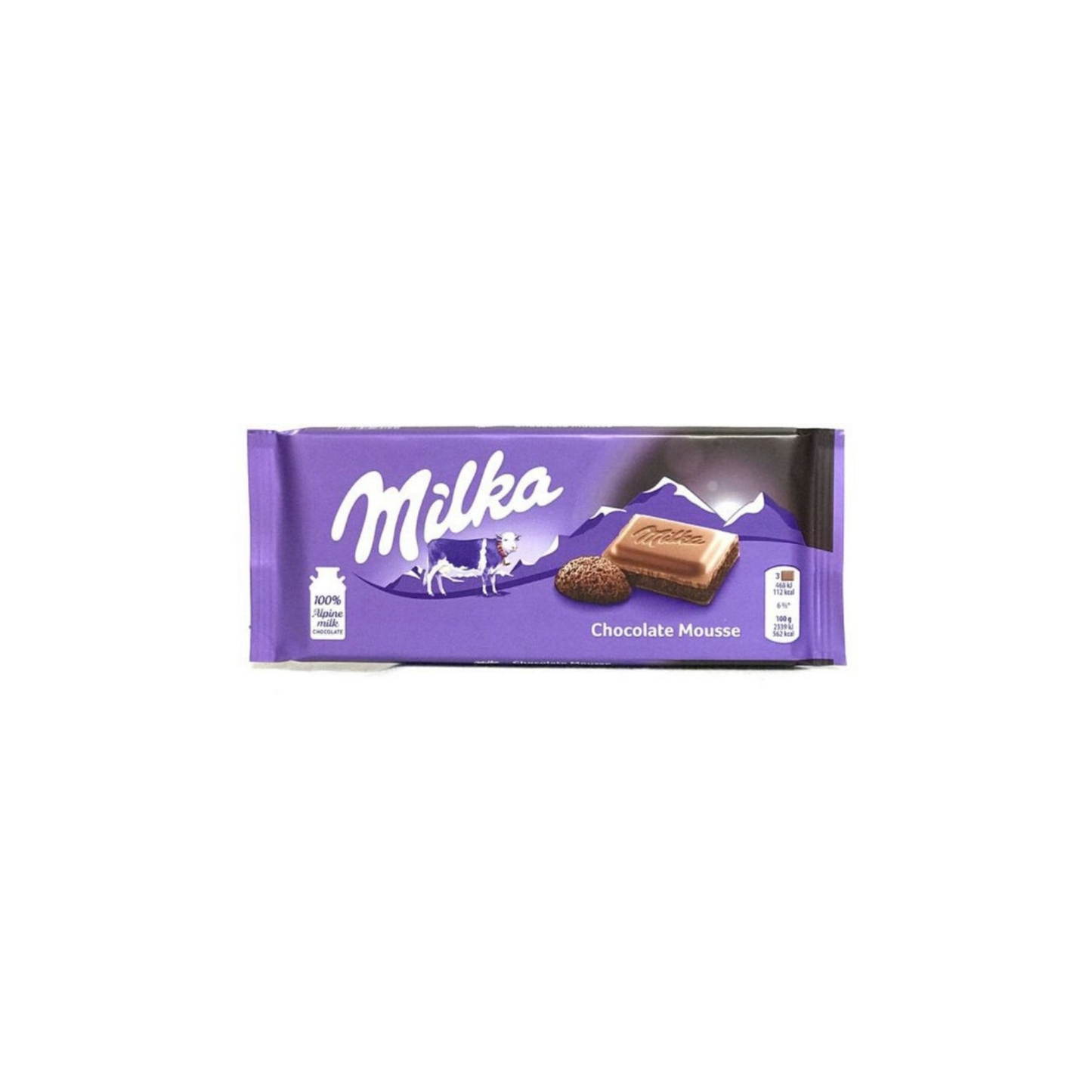 MILKA Chocolate Mousse Tablet - 100g