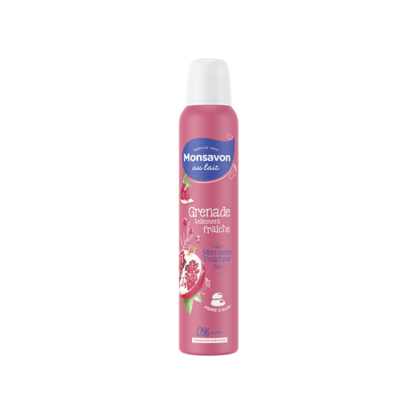 Monsavon Déodorant Spray Grenade 200ml -J82