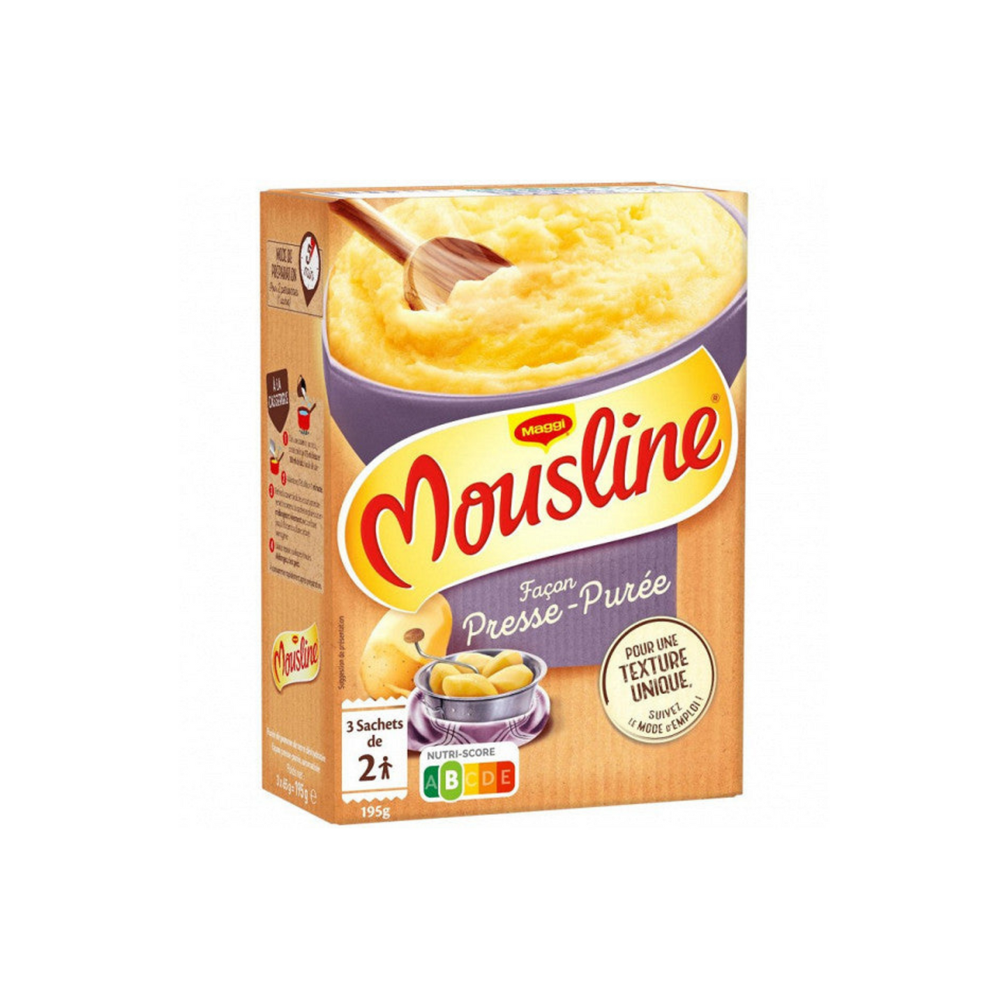 MOUSLINE Façon pressepurée 195g -G83