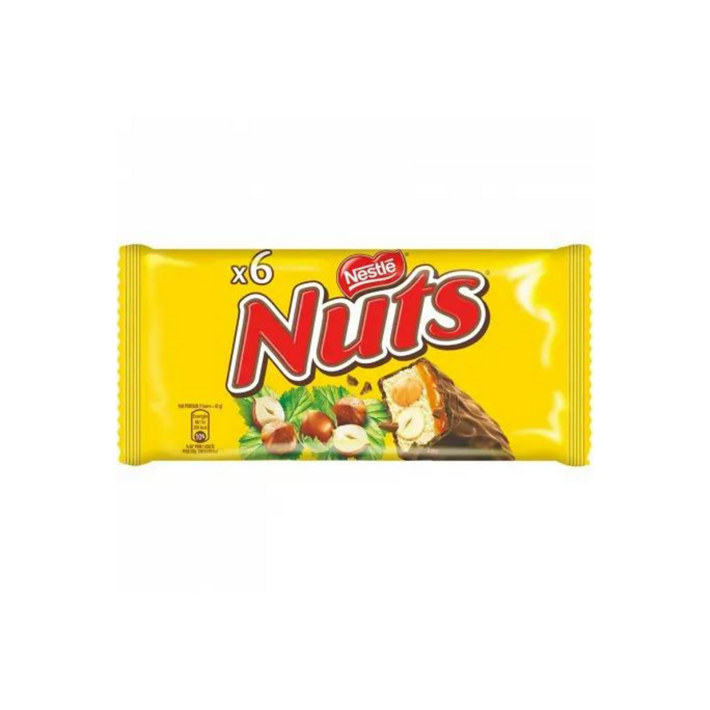 Nestlé Nuts Chocolate bars 6x42g -M22