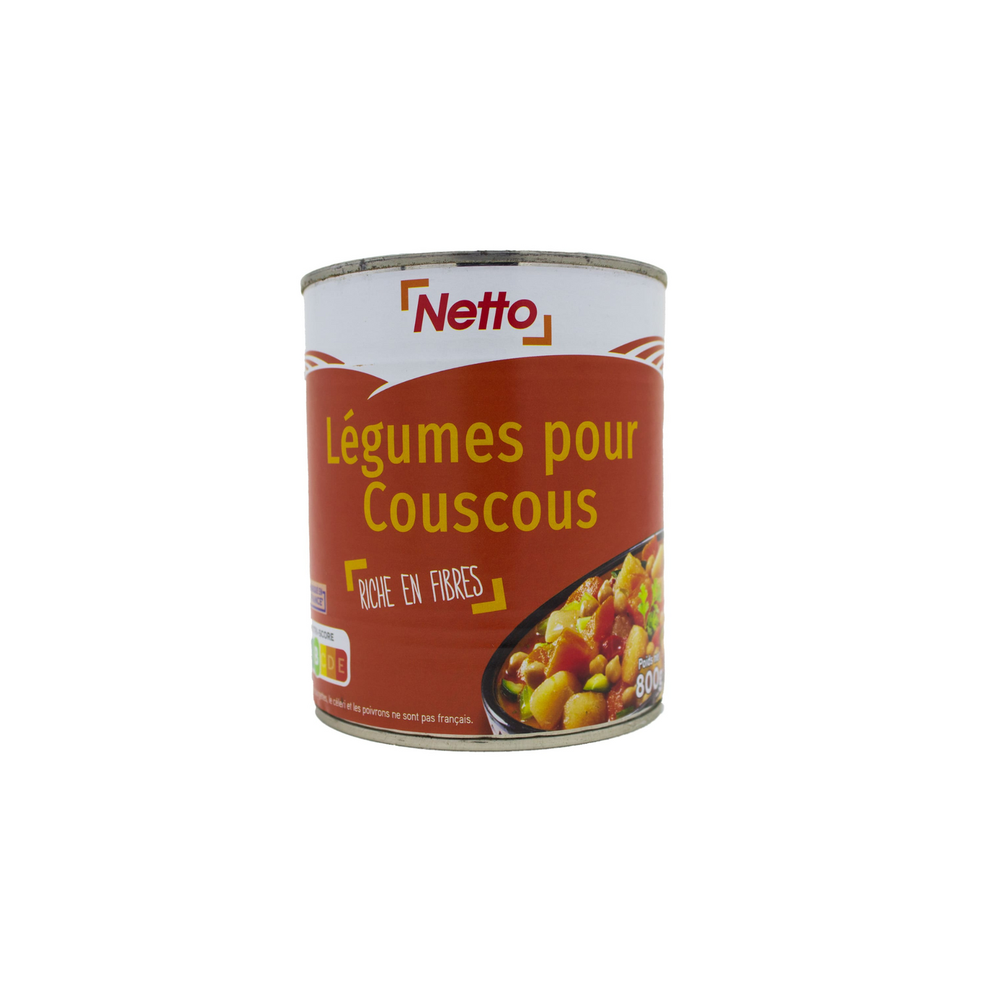 NETTO Legumes pour Couscous 800g -I24