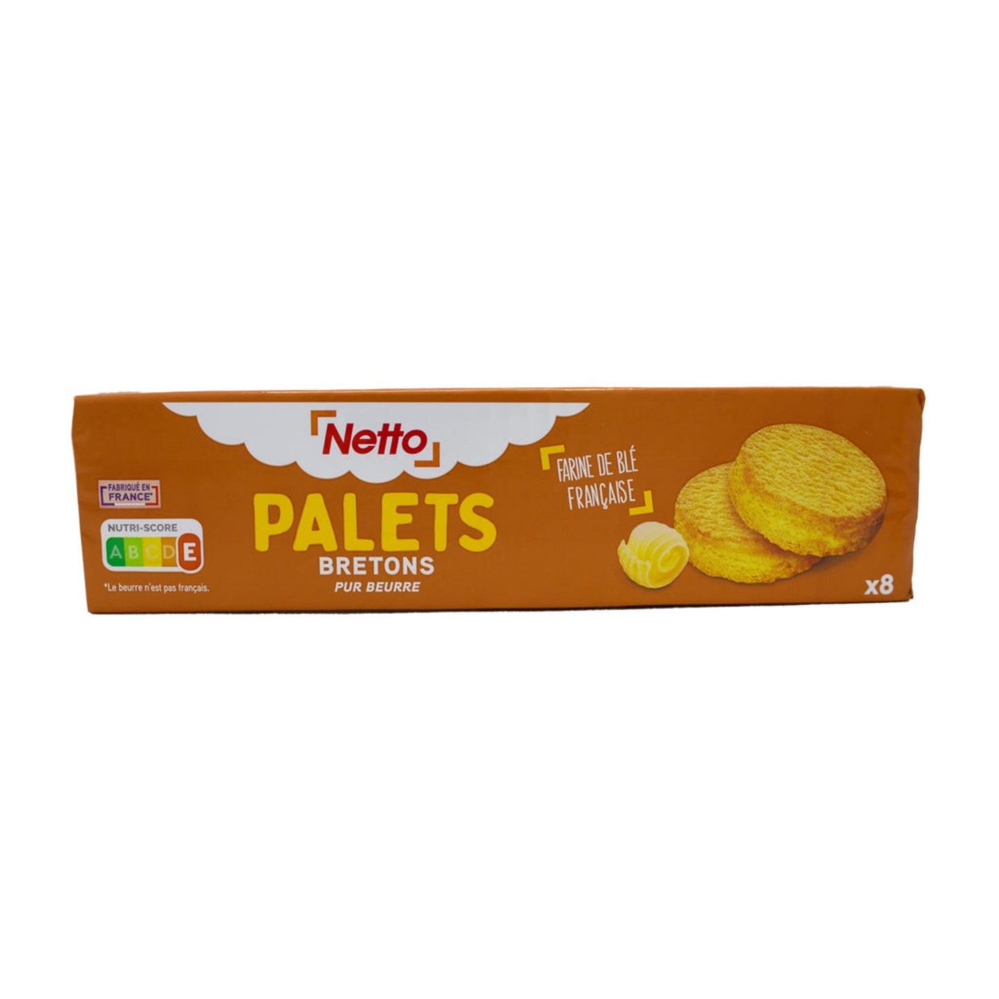 NETTO Palets breton pu beurre aux oeufs frais 125g -A152