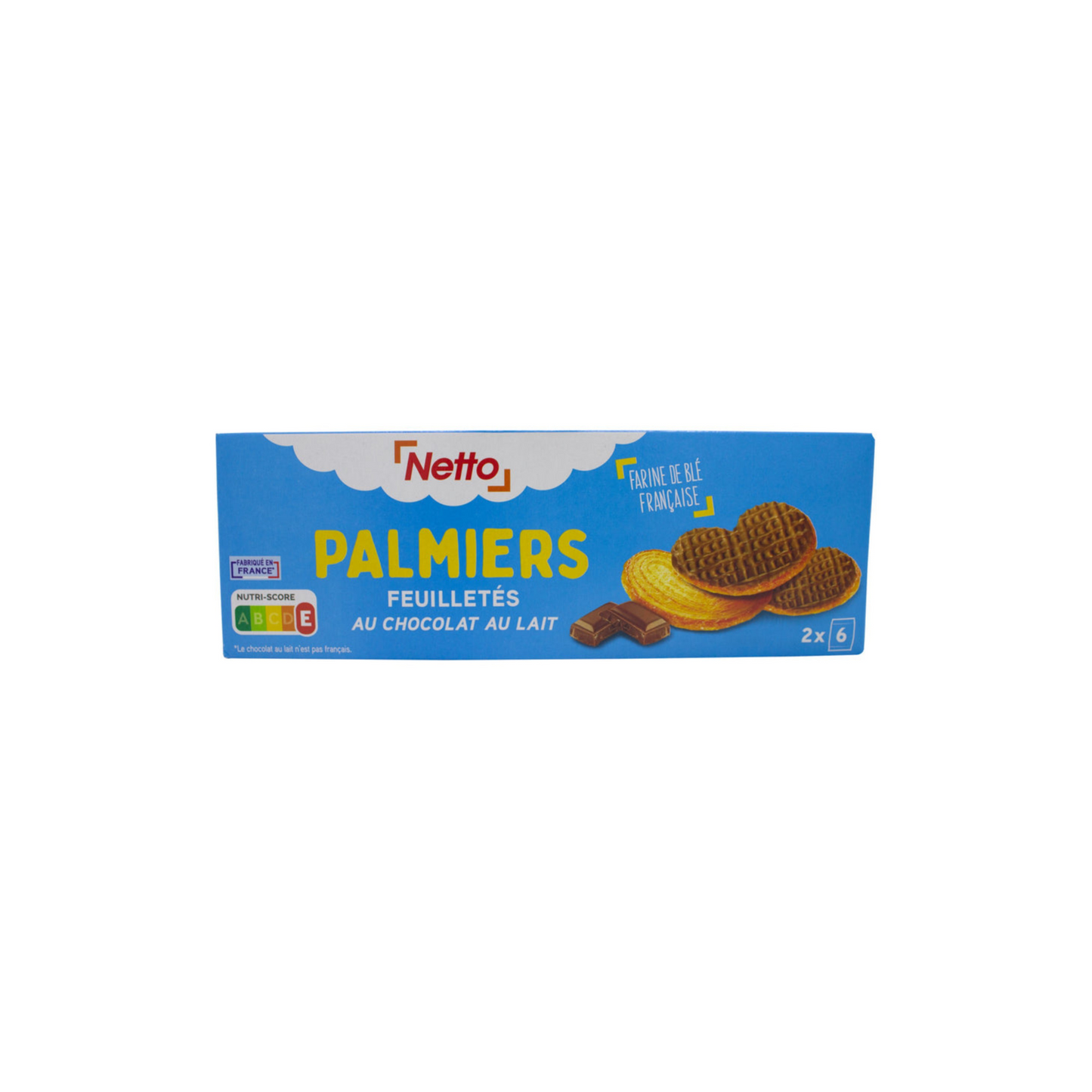NETTO Palmier chocolat 110g -A153
