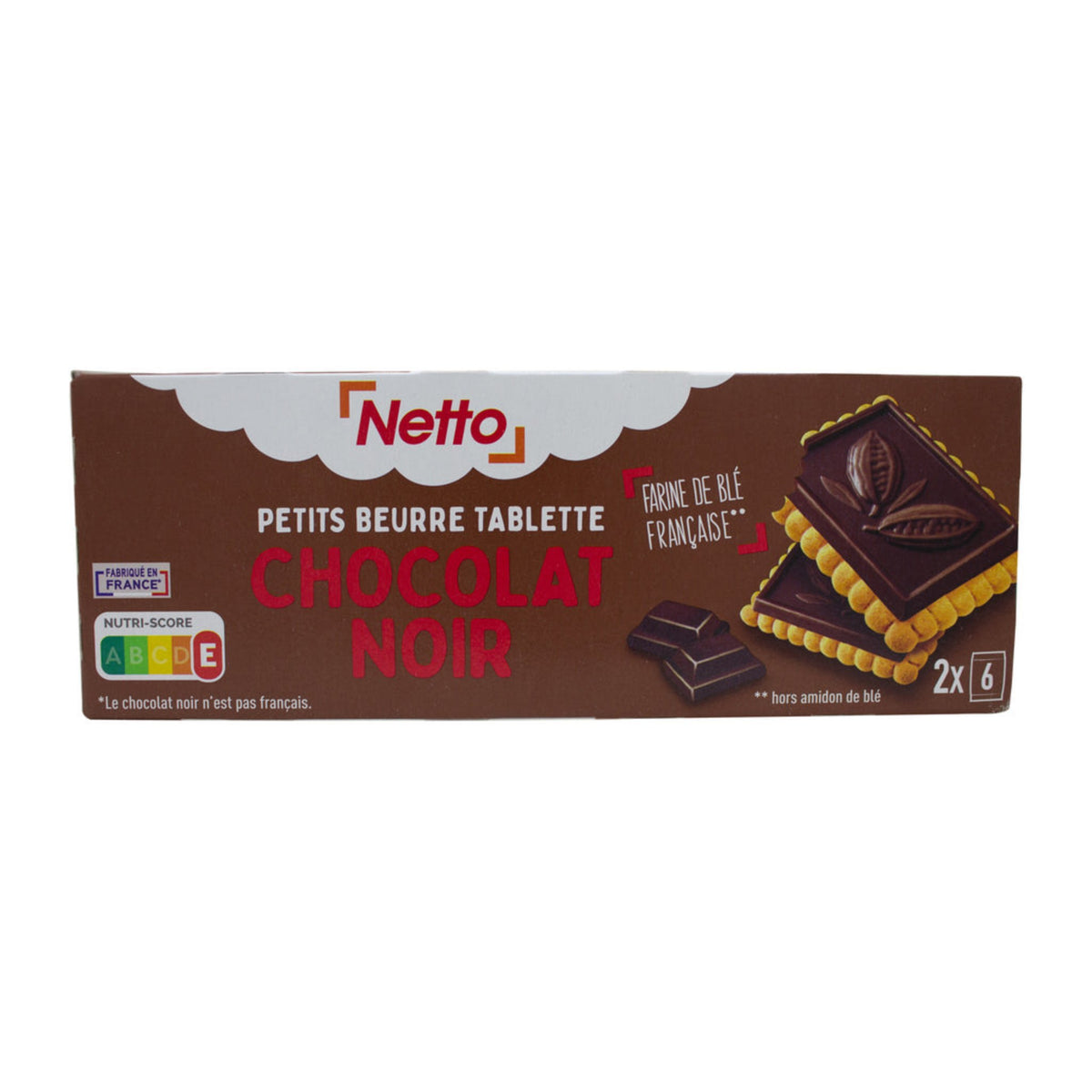 NETTO Petit écolier chocolat noir 150g — Épicerie française Montréal | Euro-Market