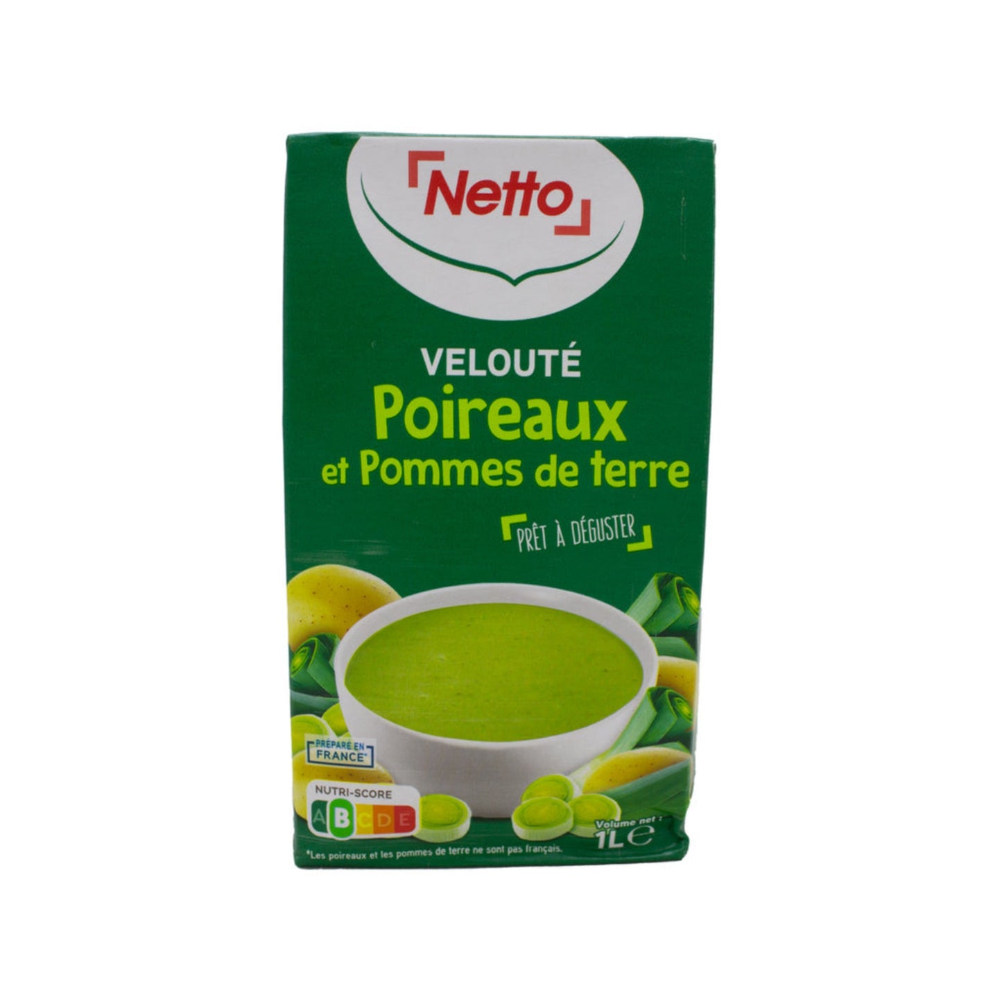 NETTO VELOUTE POIREAUX/PDT 1L -H41
