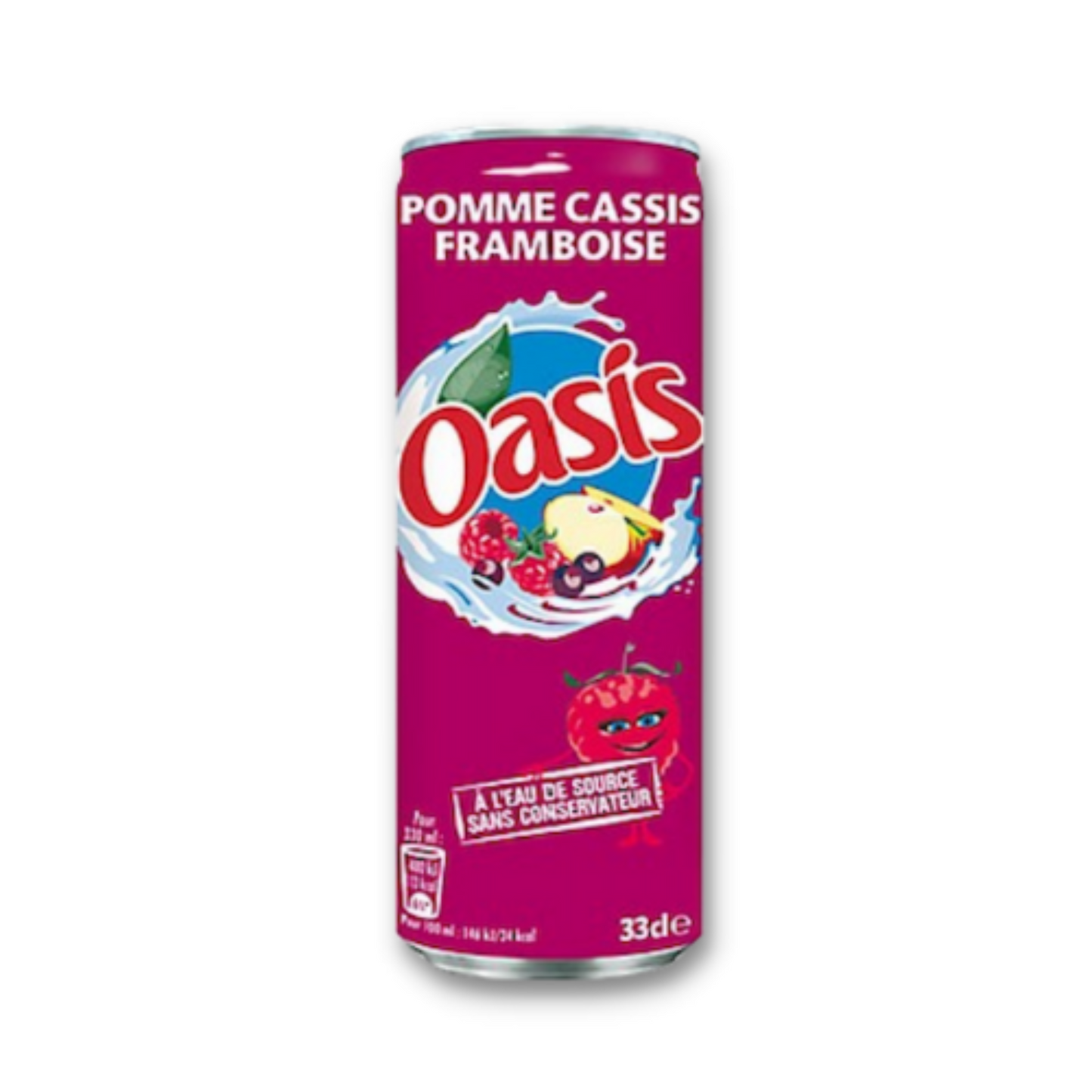 Oasis Apple-Cassis-Framboise 33cl -d54