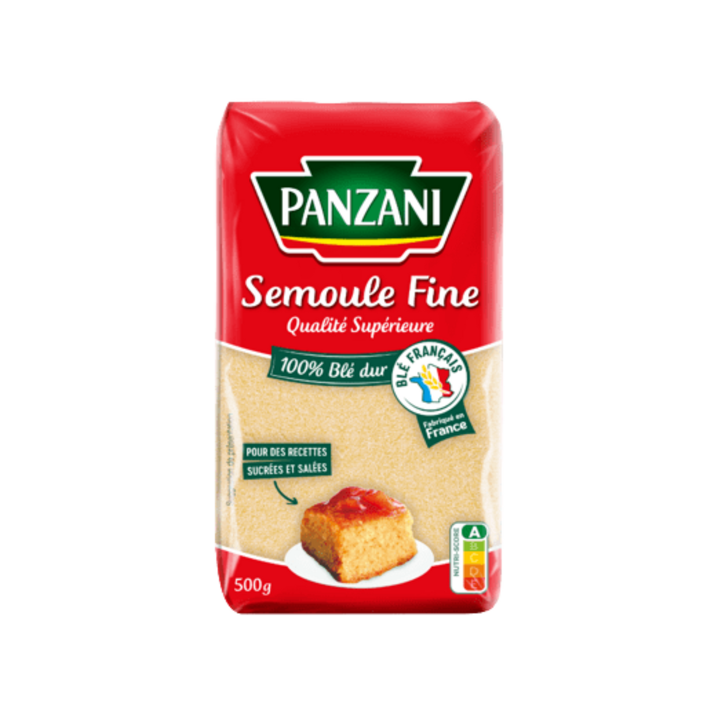 PANZANI Semoule fine 500g -C132