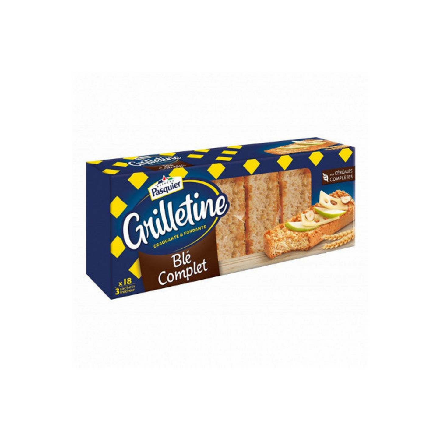 Pasquier Grillettines with complete wheat 242g -e51