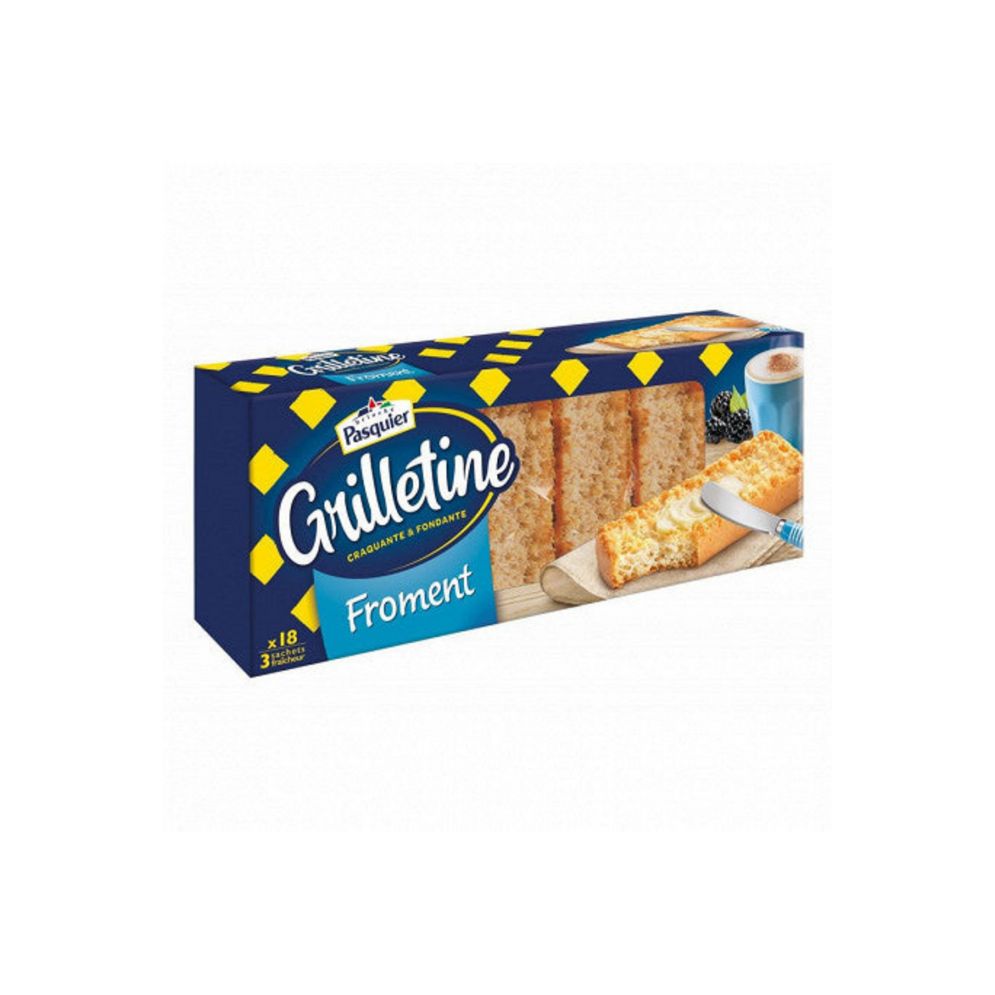 PASQUIER Grillettines au Froment 242g -E62/63