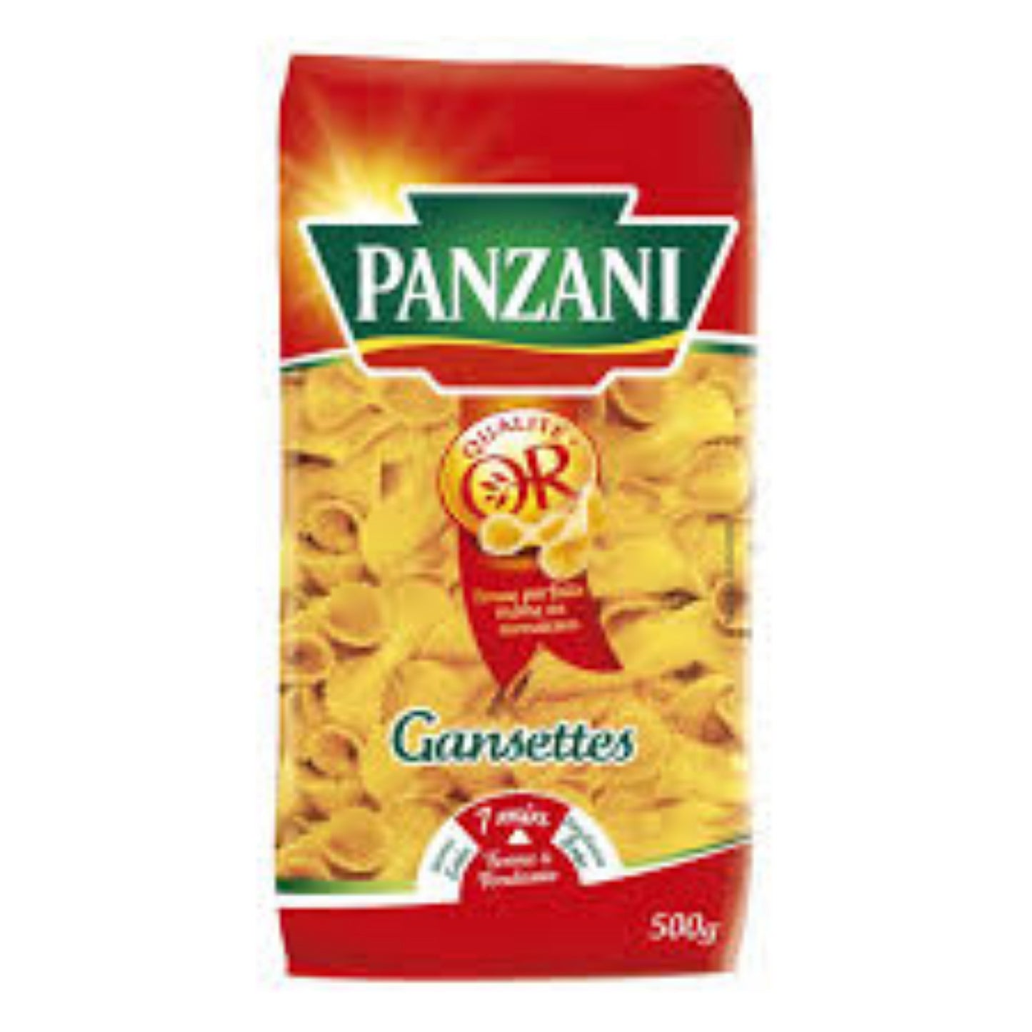 PANZANI Gansettes 500g — Épicerie française Montréal | Euro-Market
