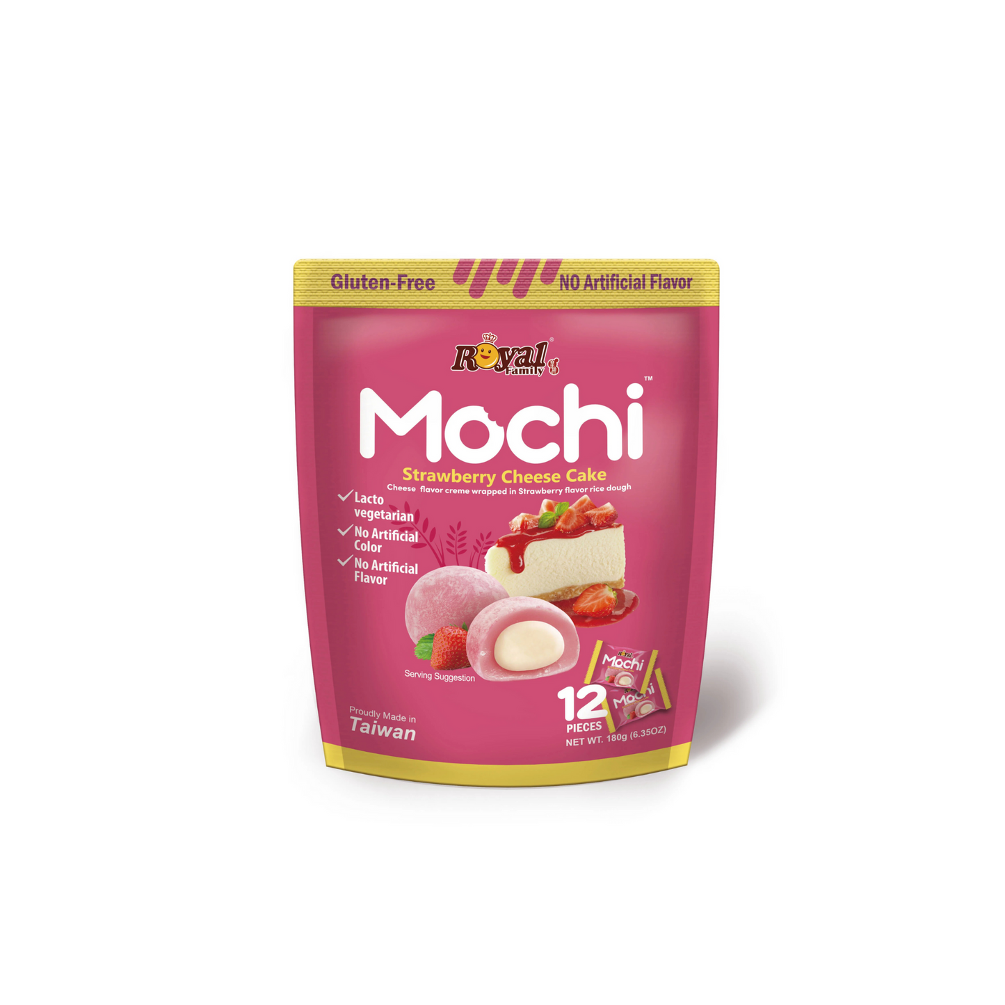 ROYAL FAMILY Strawberry Cheese Cake 180g -A31
