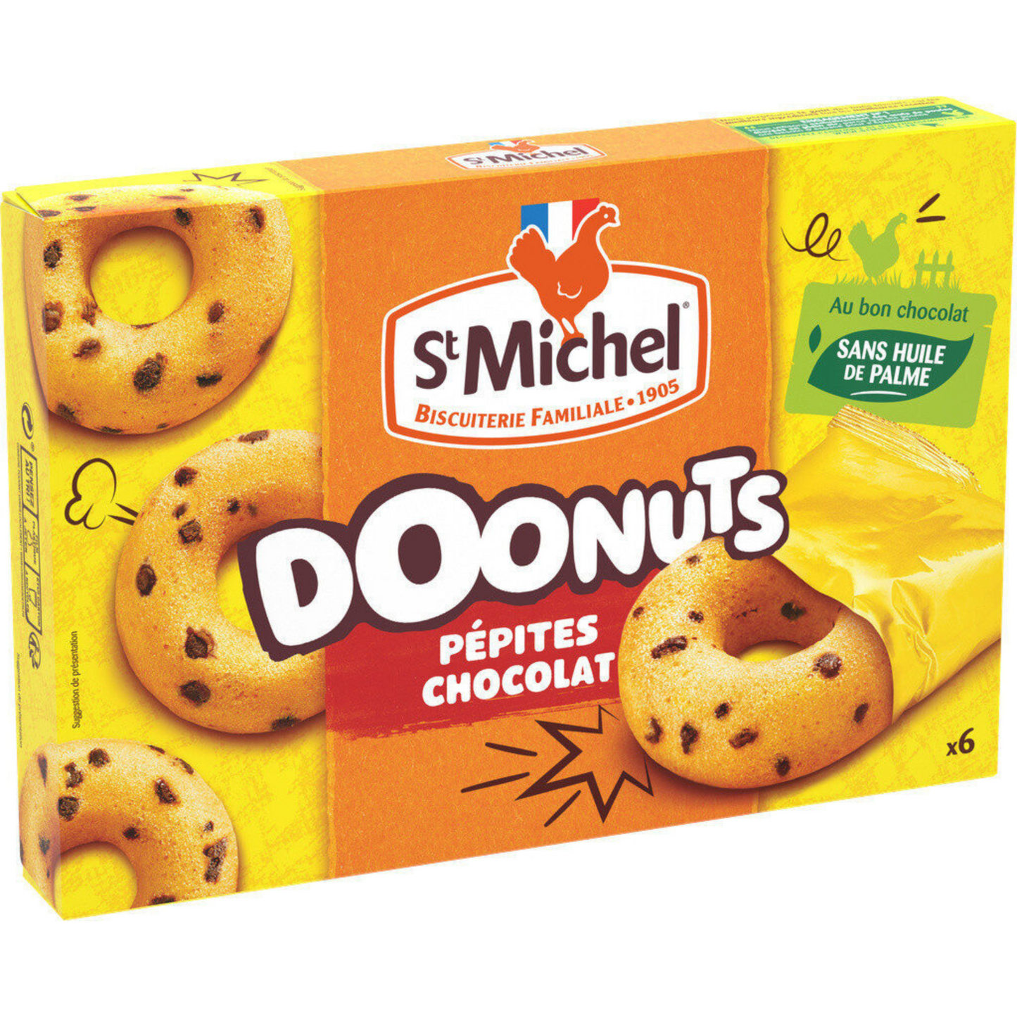 SAINTMICHEL Doonuts Pépites de Chocolat 180g -A101