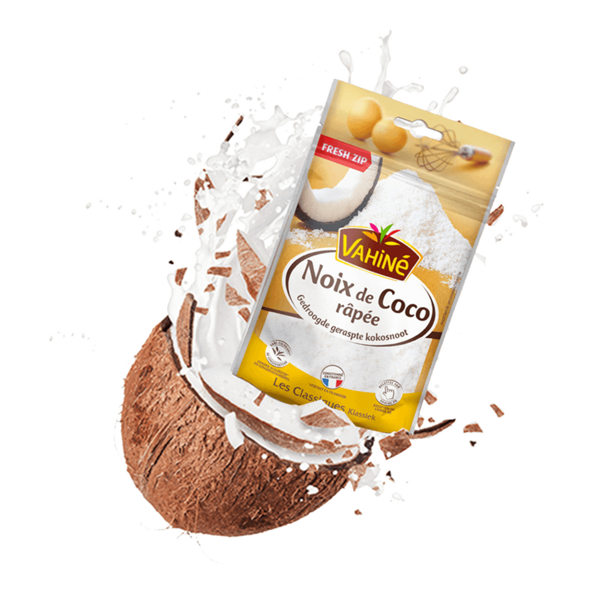 VAHINE Noix de Coco râpée 115g -E113