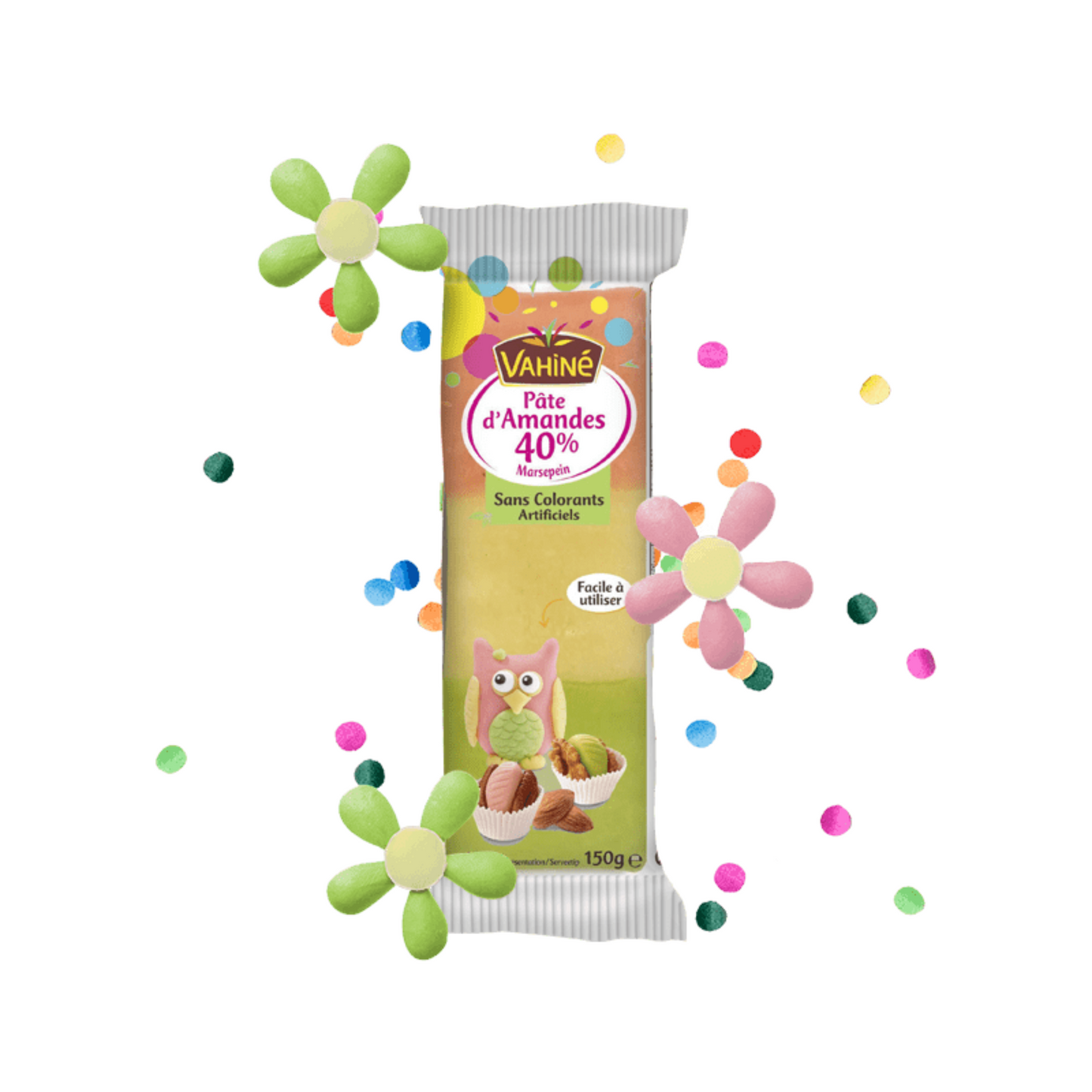 Vahine almond paste 40% 150g -e103