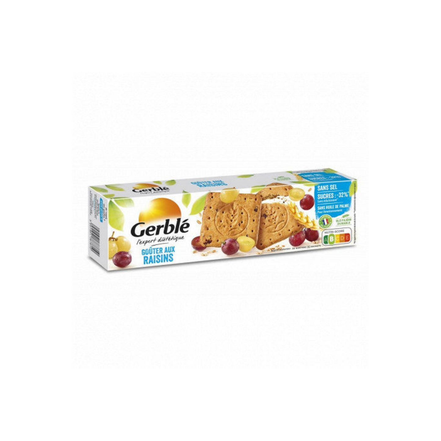 GERBLE Goûters aux raisins 360g -D82