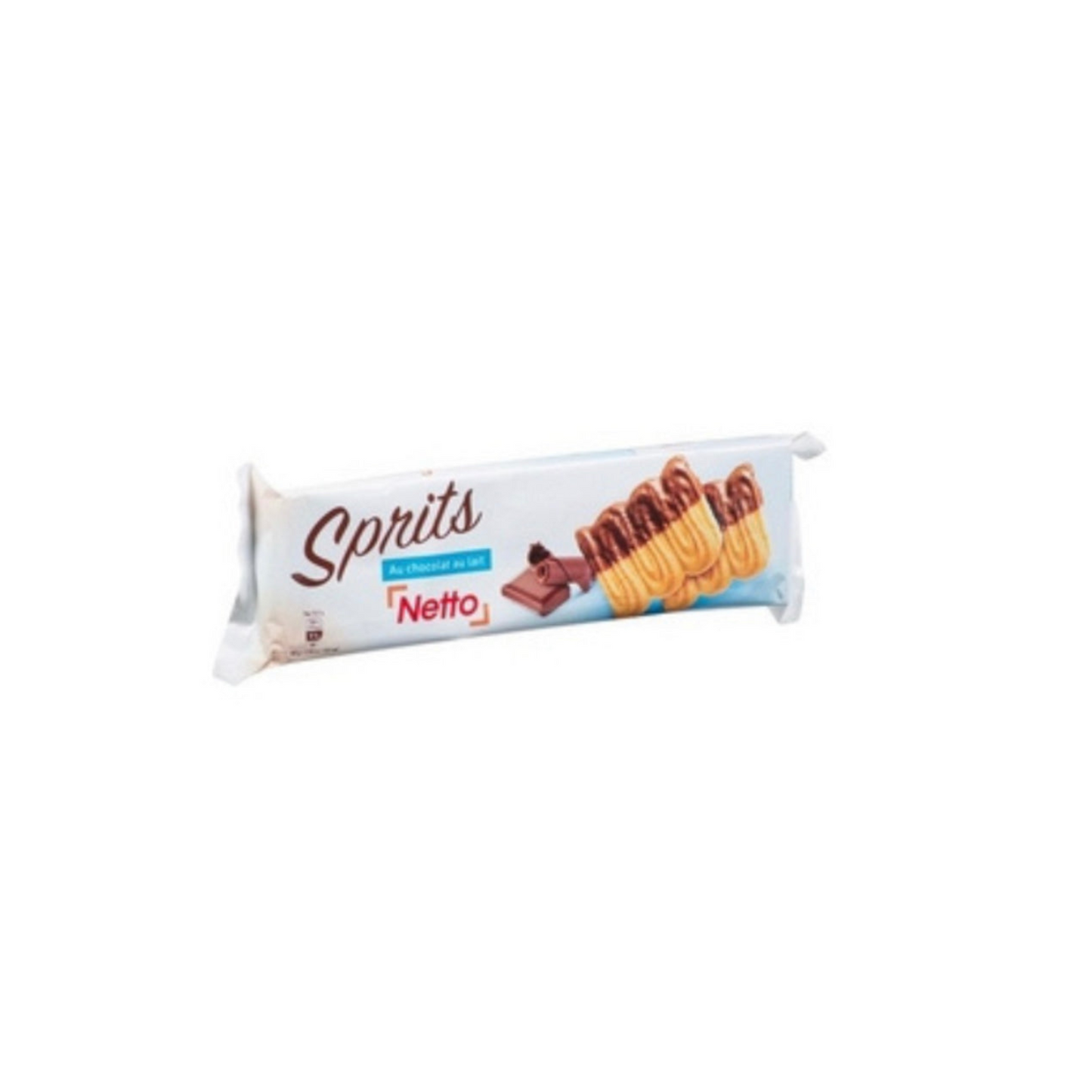 NETTO Milk chocolate sprits 150g -a102