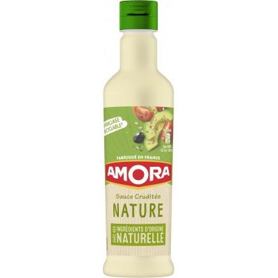 AMORA SAUCE NATURE RUNDITUES 380ML -i122